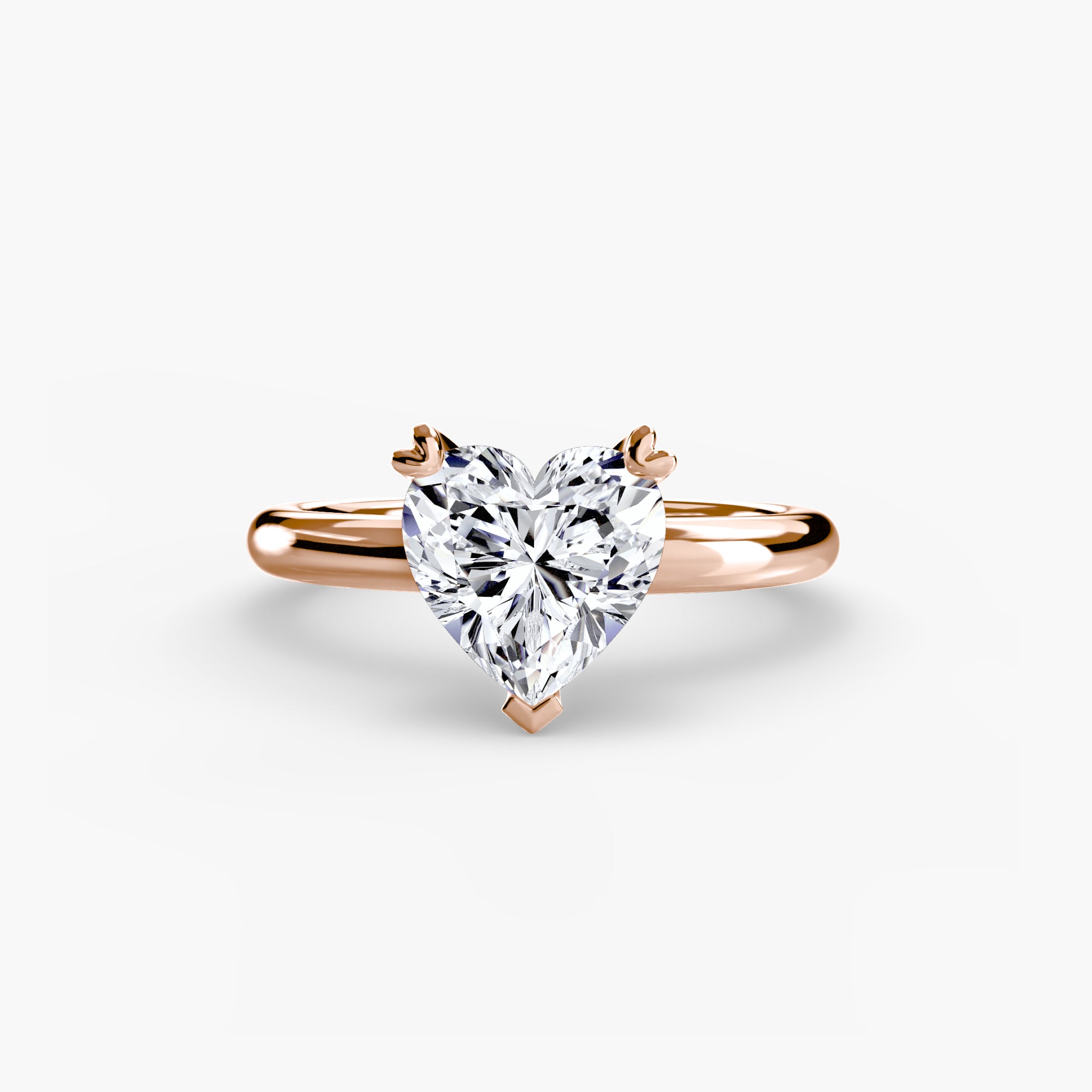 Solitaire ring 2 - diamond engagement ring - VYKA Diamonds