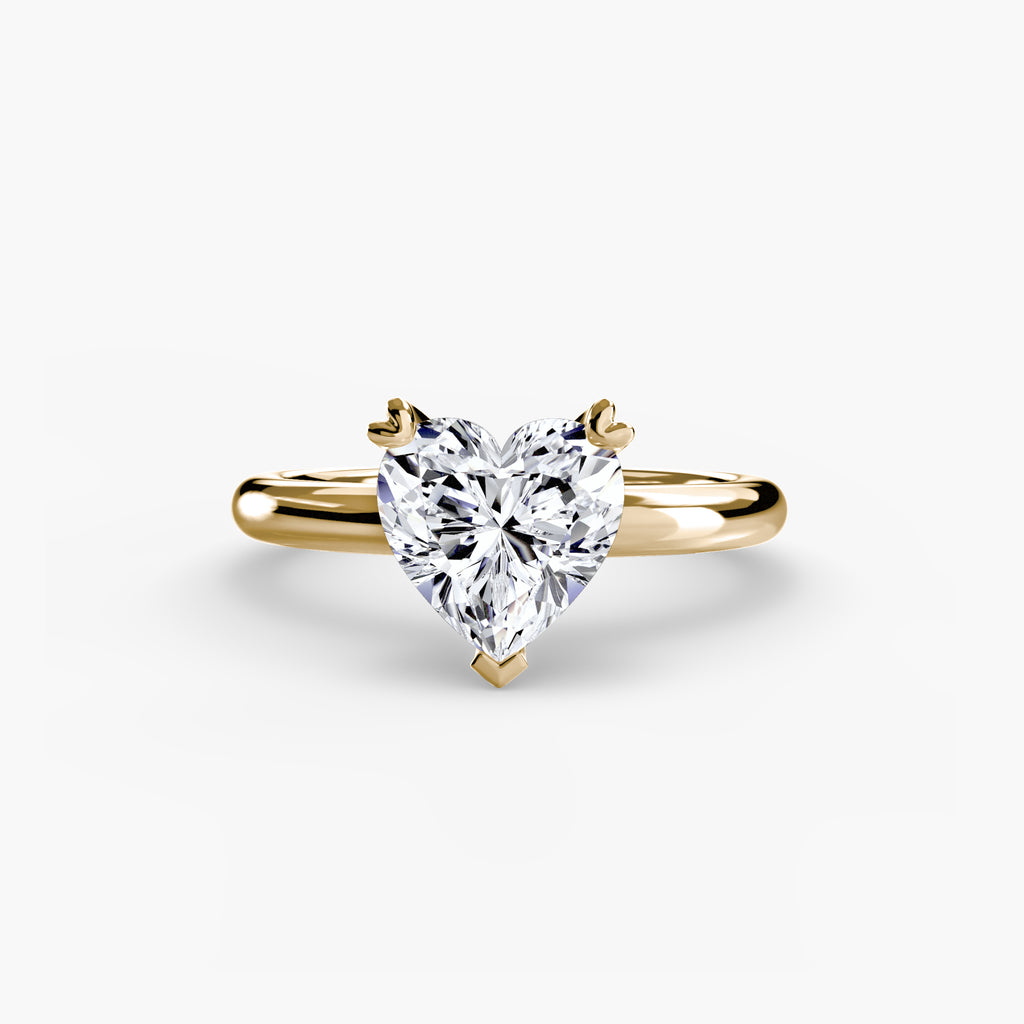 Solitaire ring 2 - diamond engagement ring - VYKA Diamonds