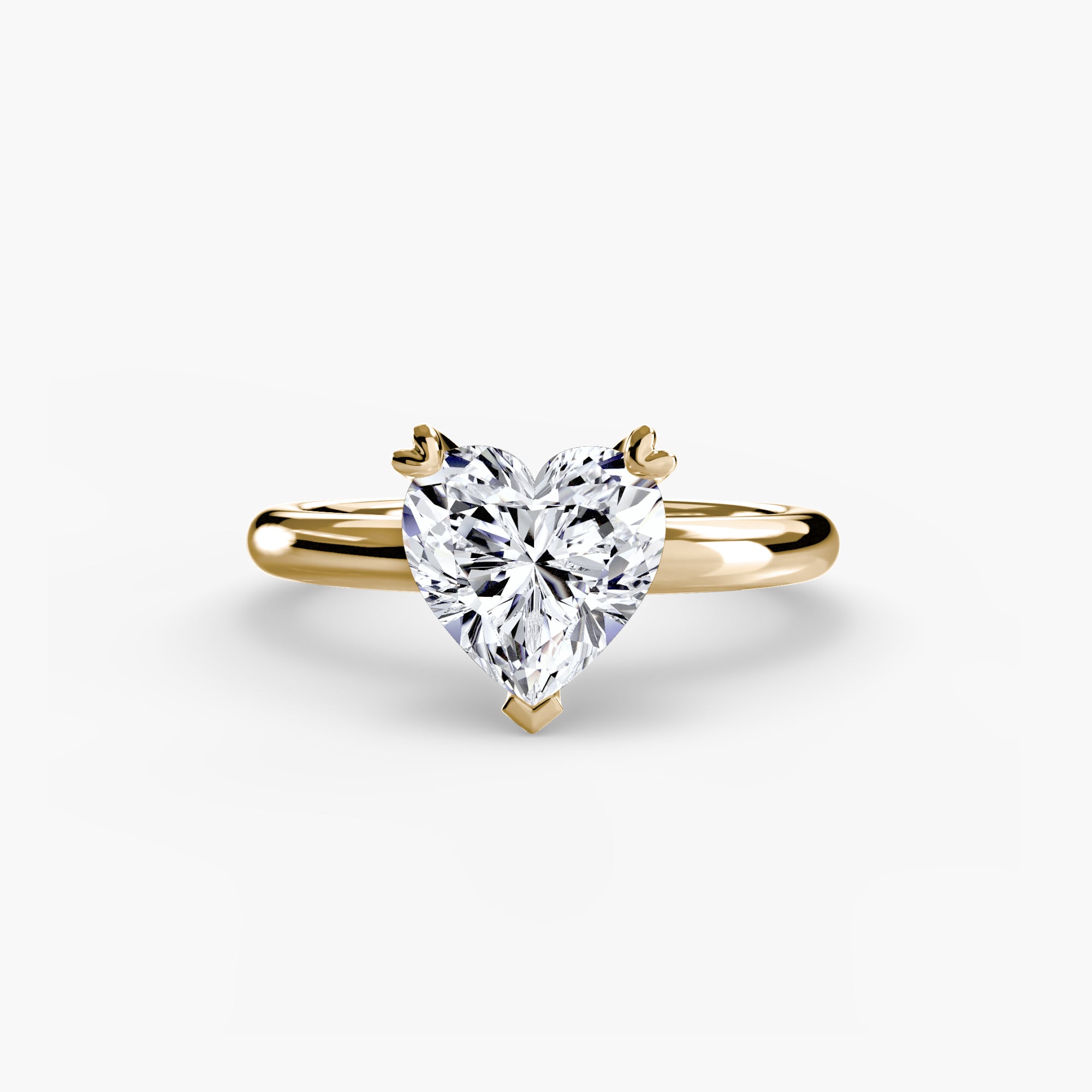 Solitaire ring 2 - diamond engagement ring - VYKA Diamonds