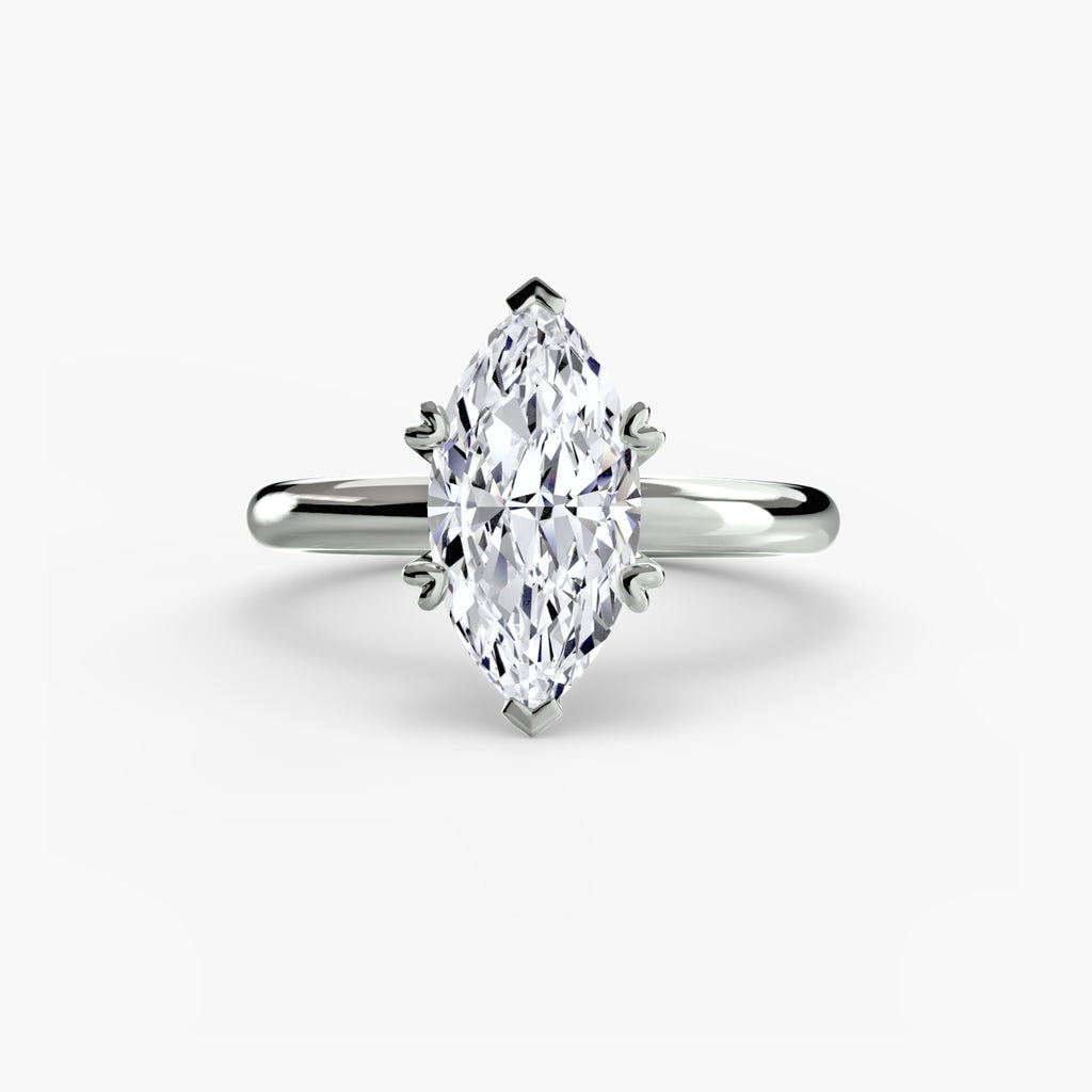Solitaire ring 2 - diamond engagement ring - VYKA Diamonds
