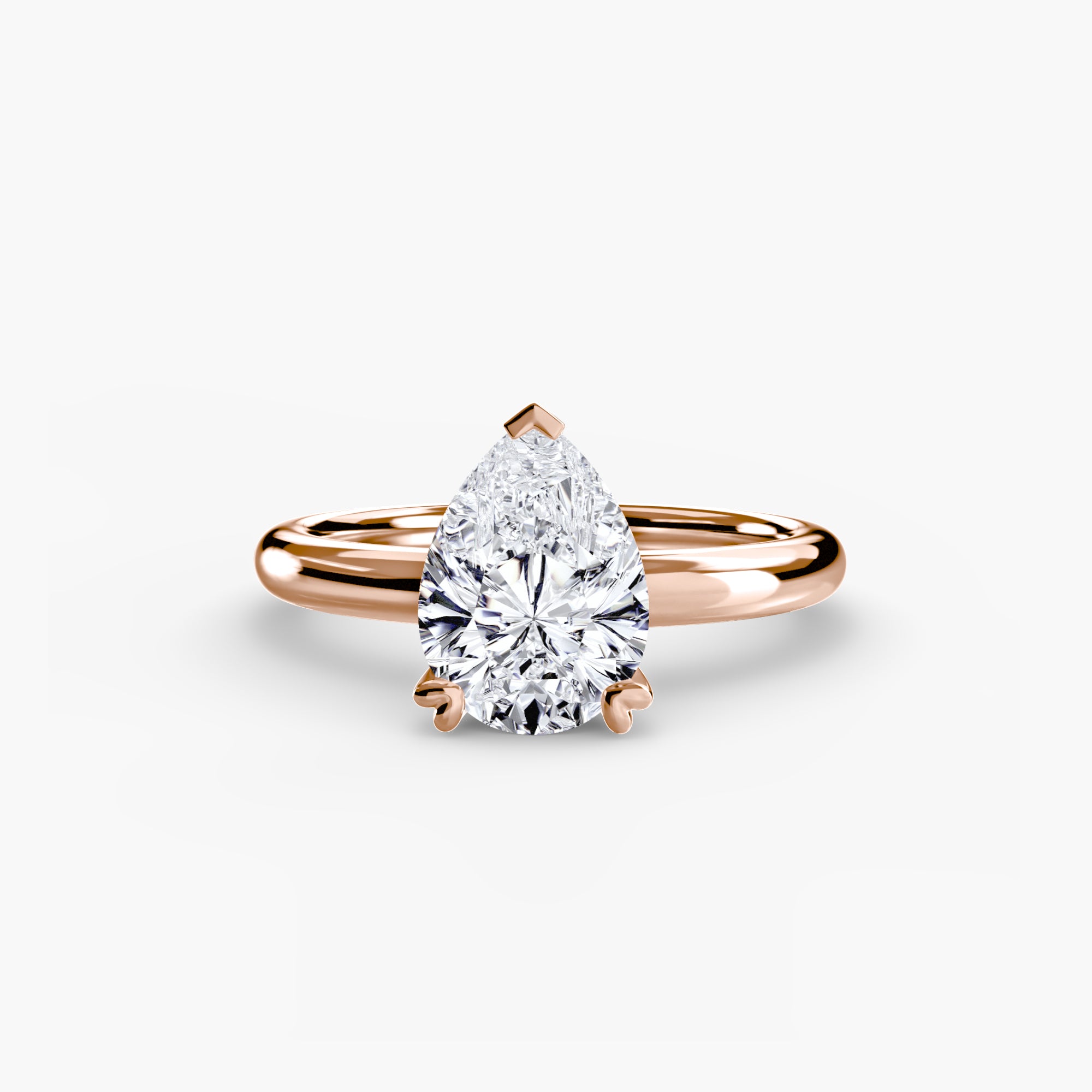 Solitaire ring 2 - diamond engagement ring - VYKA Diamonds