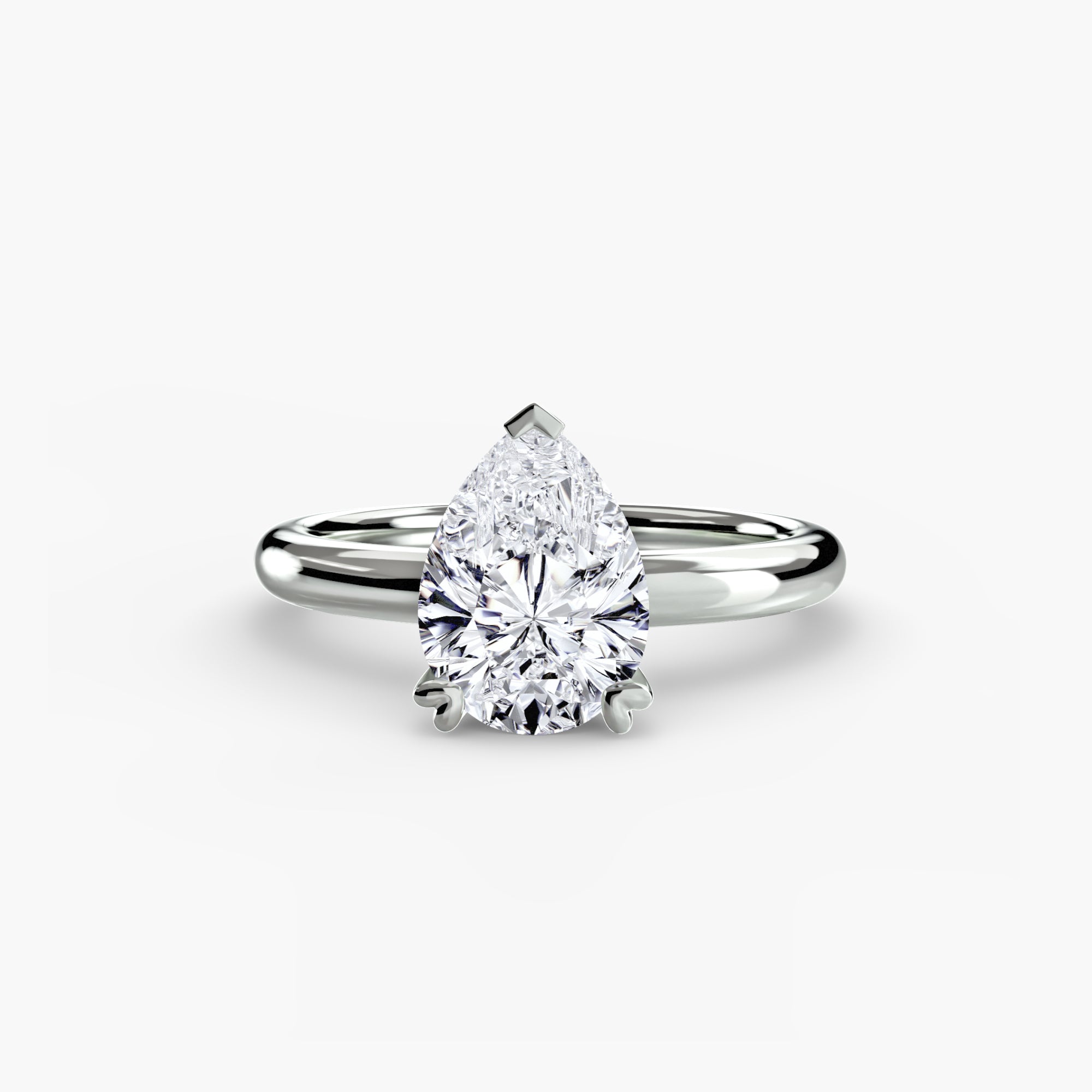 Solitaire ring 2 - diamond engagement ring - VYKA Diamonds