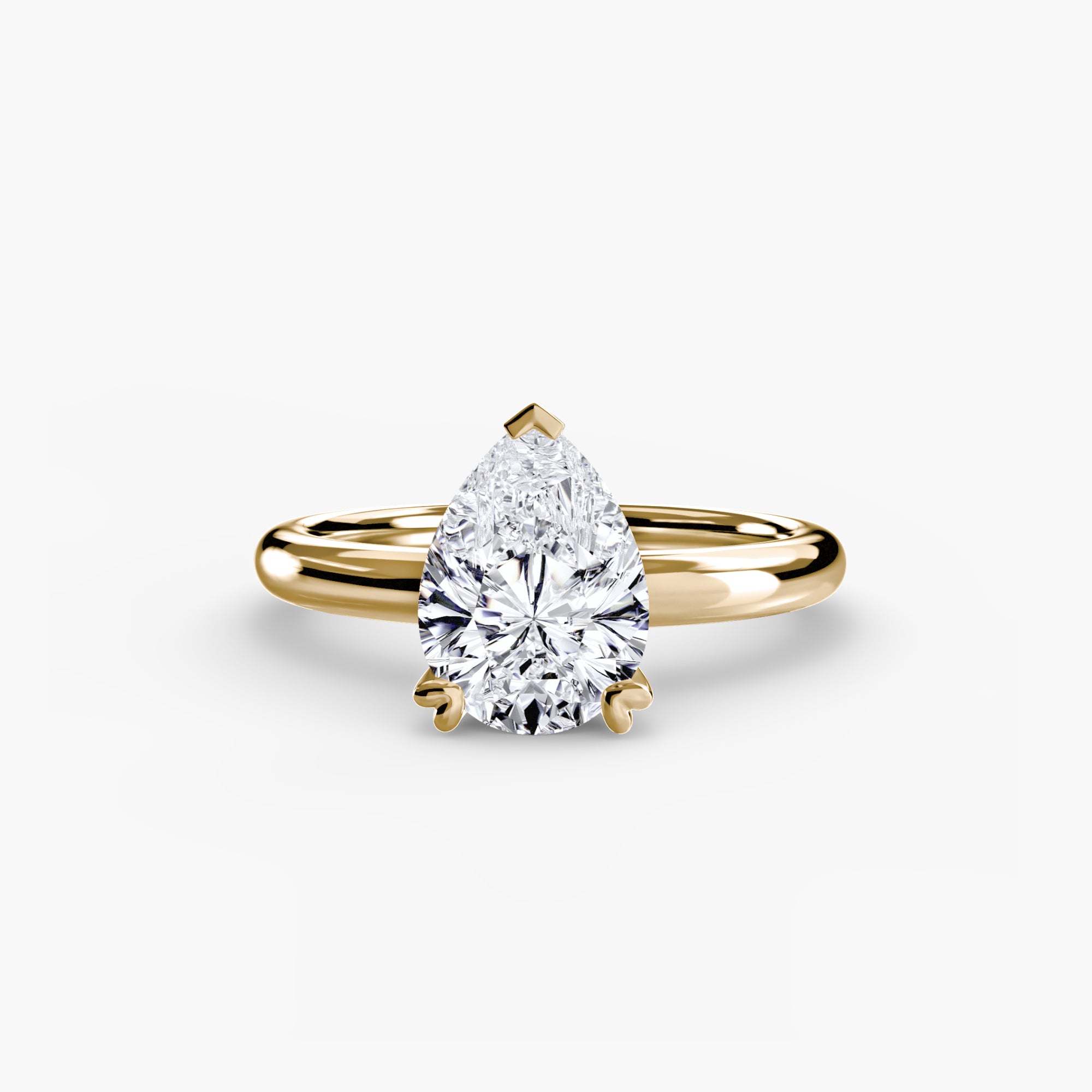 Solitaire ring 2 - diamond engagement ring - VYKA Diamonds