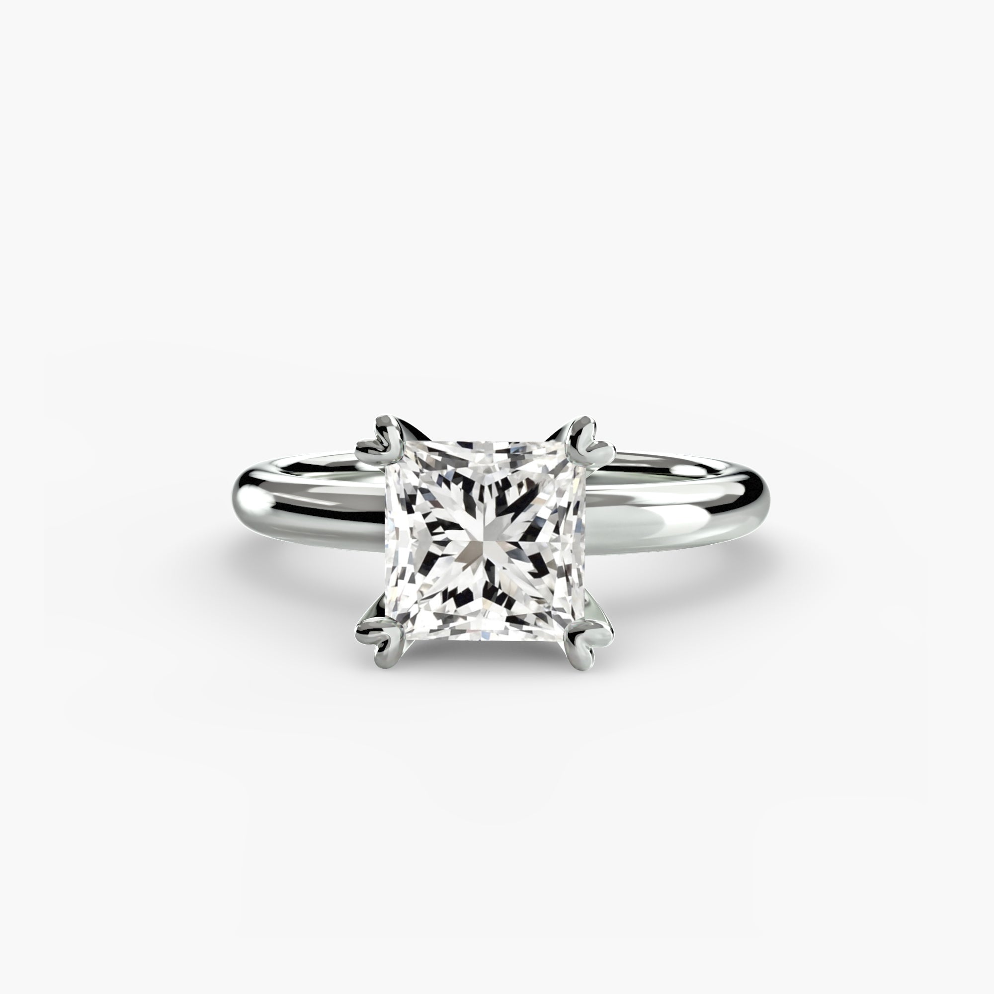 Solitaire ring 2 - diamond engagement ring - VYKA Diamonds