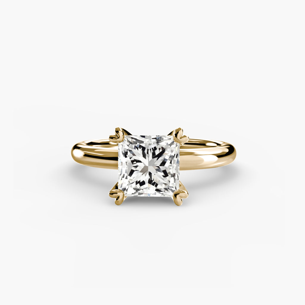 Solitaire ring 2 - diamond engagement ring - VYKA Diamonds