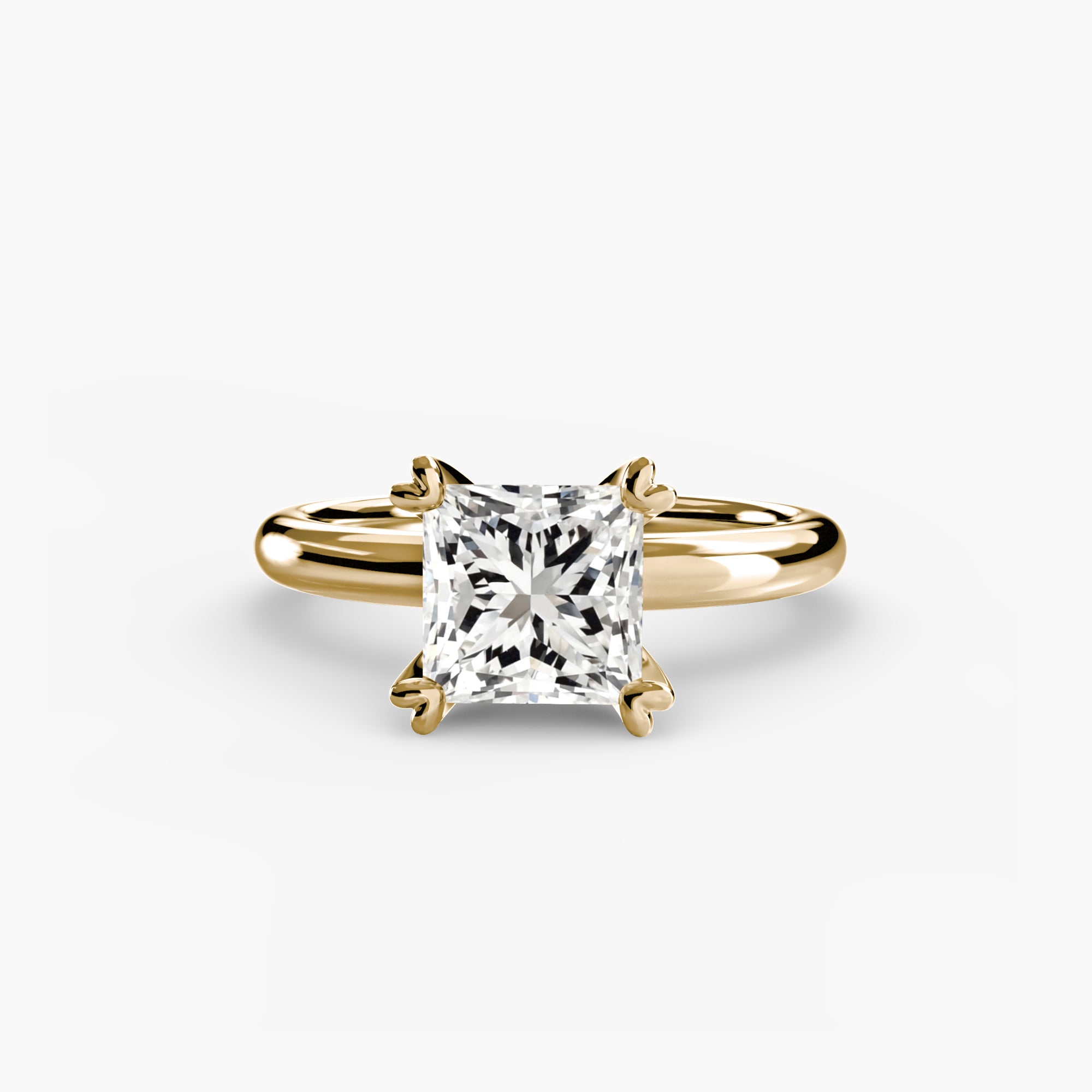 Solitaire ring 2 - diamond engagement ring - VYKA Diamonds
