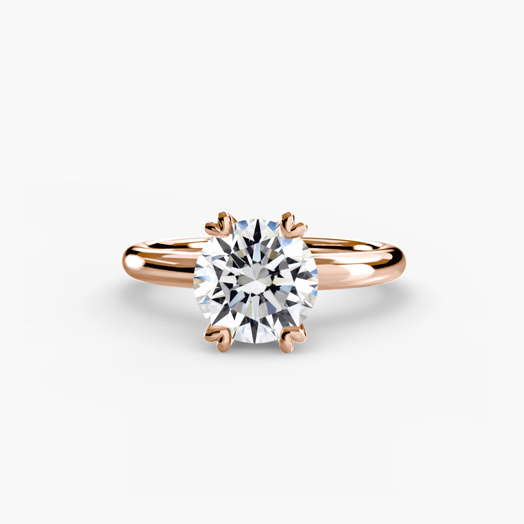Solitaire ring 2 - diamond engagement ring - VYKA Diamonds