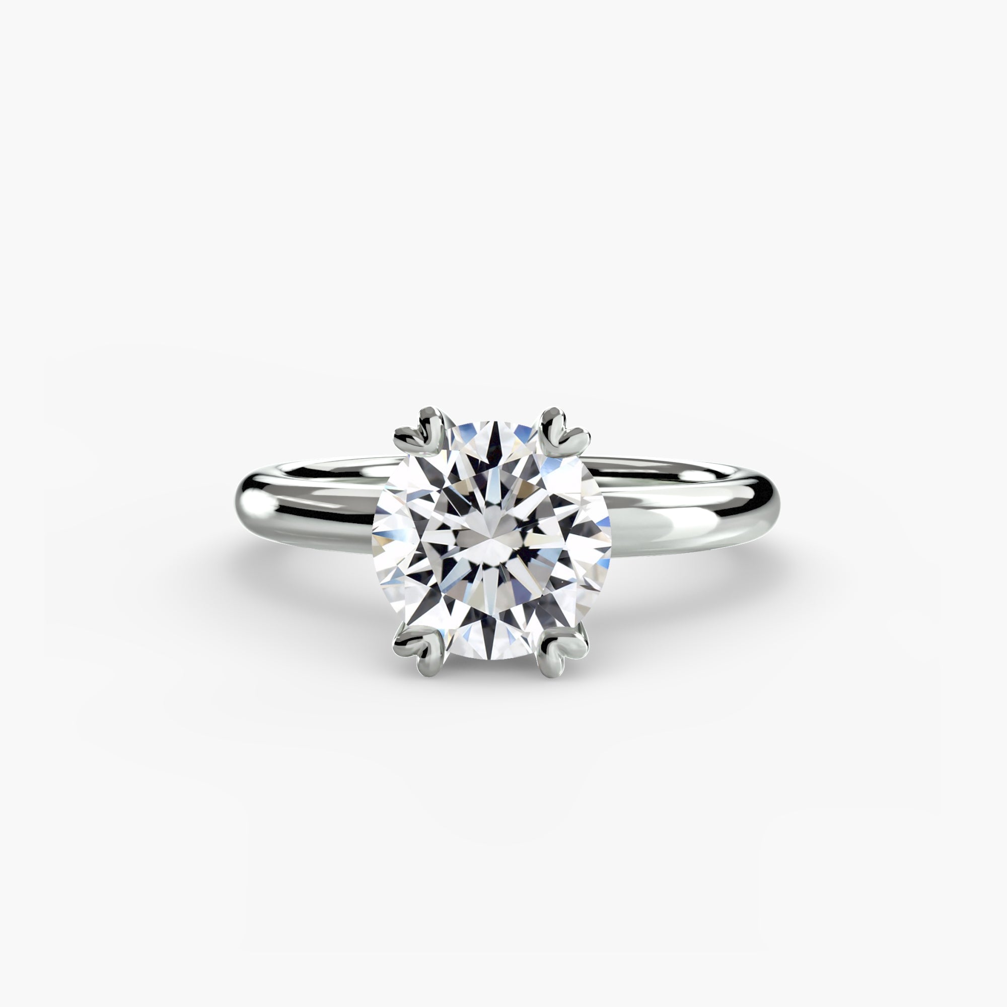 Solitaire ring 2 - diamond engagement ring - VYKA Diamonds