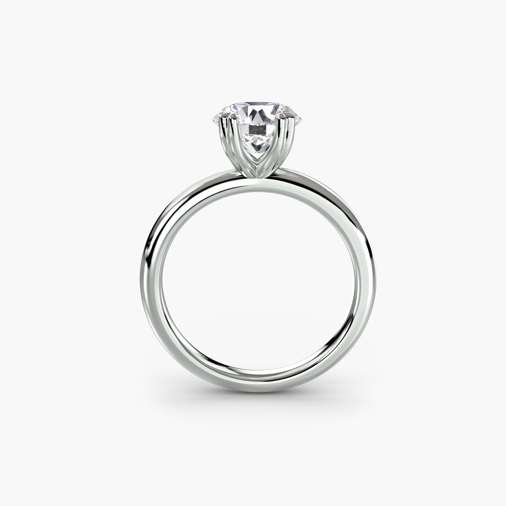 Solitaire ring 2 - diamond engagement ring - VYKA Diamonds