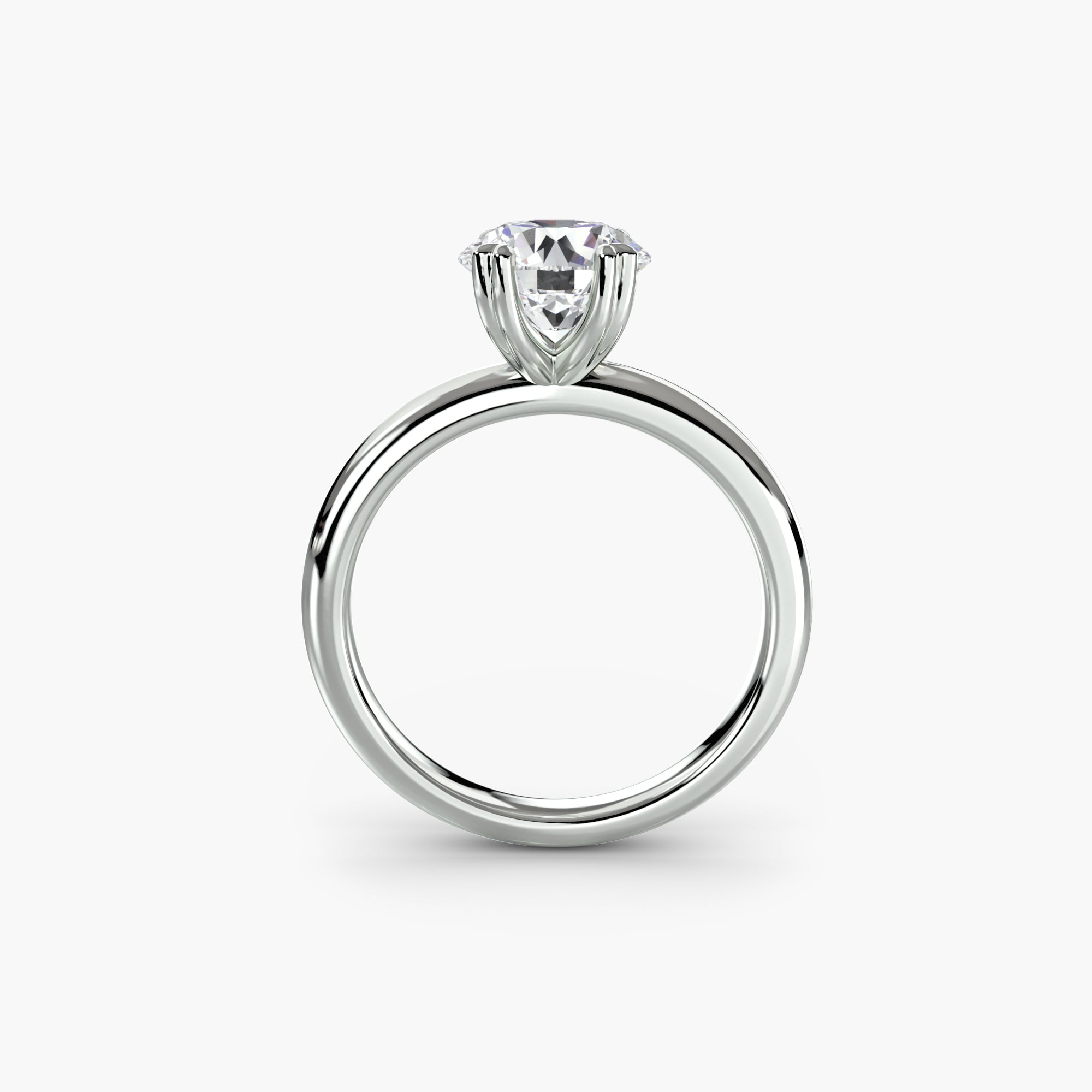 Solitaire ring 2 - diamond engagement ring - VYKA Diamonds
