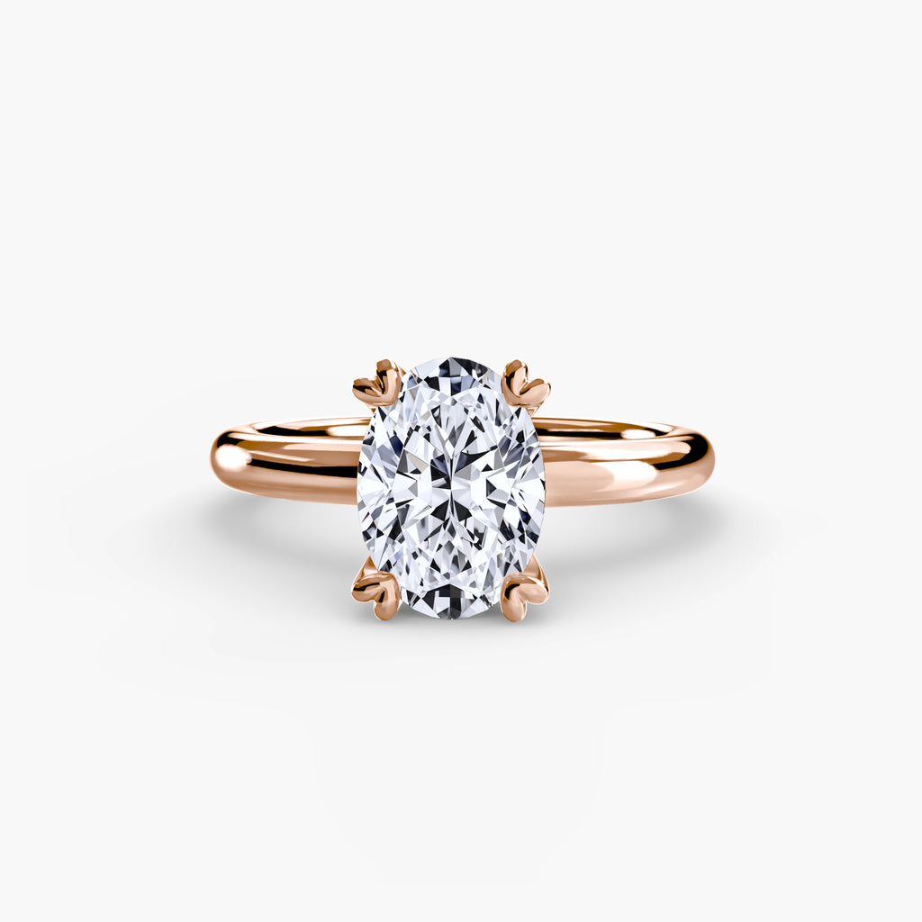 Solitaire ring 2 - diamond engagement ring - VYKA Diamonds
