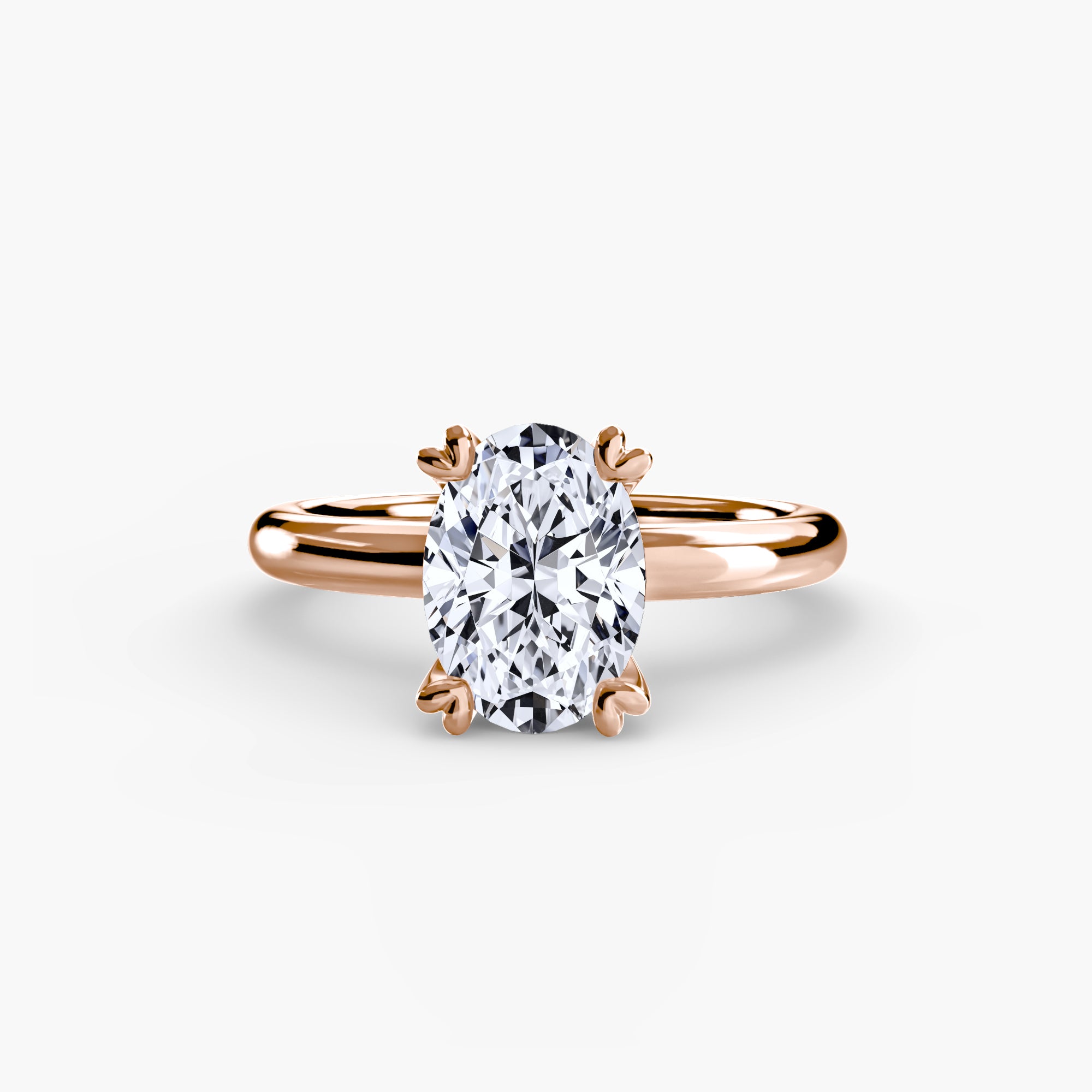 Solitaire ring 2 - diamond engagement ring - VYKA Diamonds
