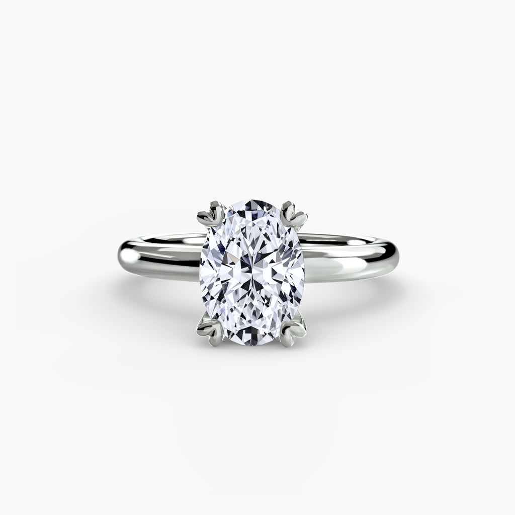 Solitaire ring 2 - diamond engagement ring - VYKA Diamonds