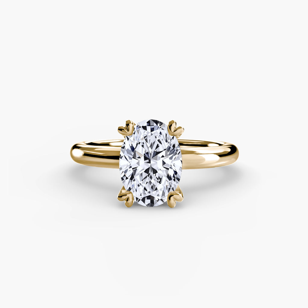 Solitaire ring 2 - diamond engagement ring - VYKA Diamonds