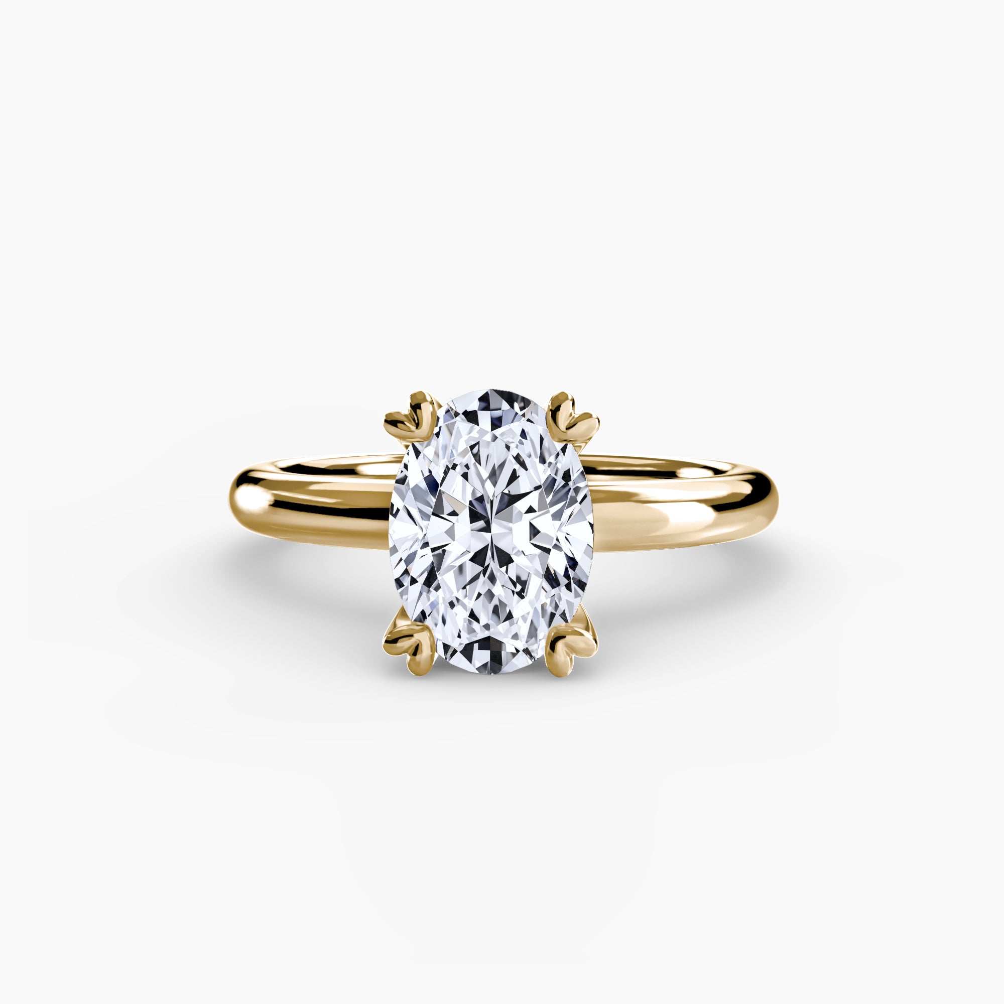 Solitaire ring 2 - diamond engagement ring - VYKA Diamonds