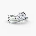 The Wave Ring 2 - diamond engagement ring - VYKA Diamonds