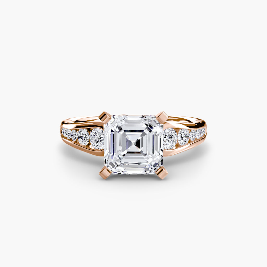 Solitaire with Pavé 2 - VYKA Diamonds
