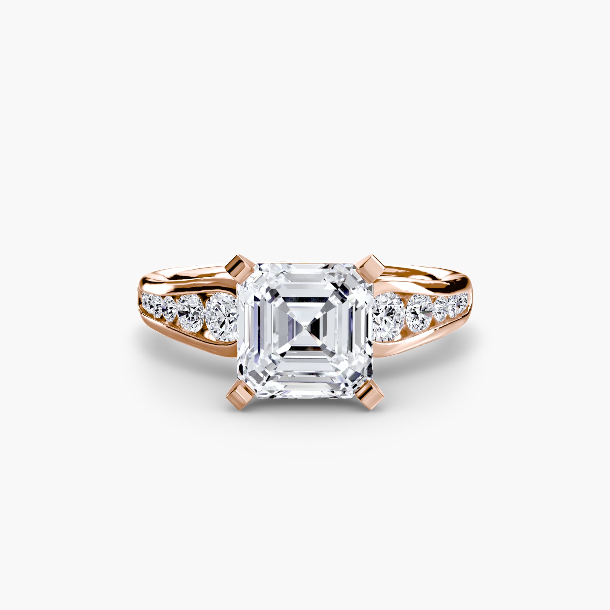 Solitaire with Pavé 2 - VYKA Diamonds
