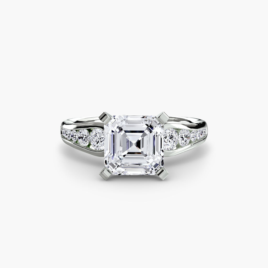 Solitaire with Pavé 2 - VYKA Diamonds