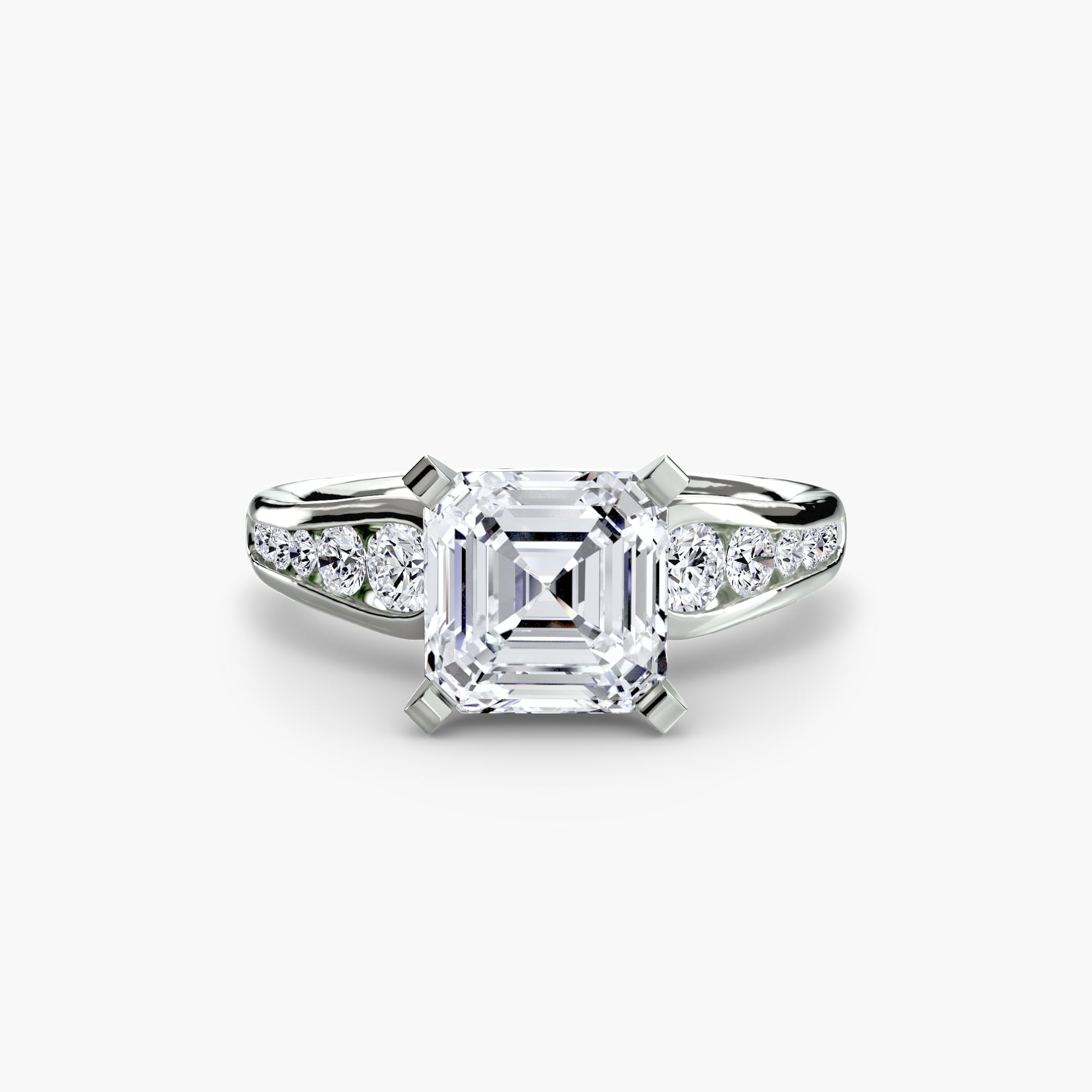Solitaire with Pavé 2 - VYKA Diamonds