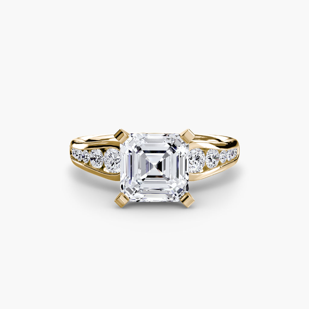 Solitaire with Pavé 2 - VYKA Diamonds