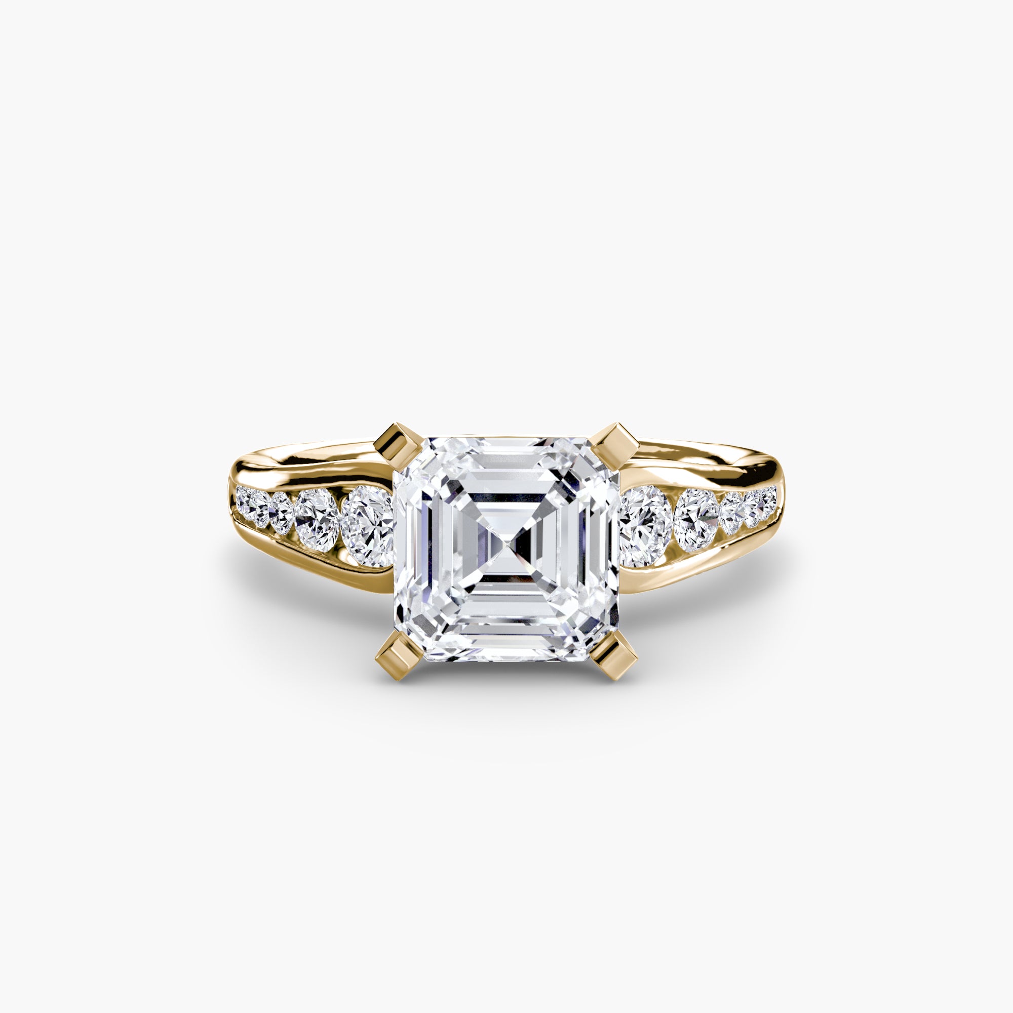 Solitaire with Pavé 2 - VYKA Diamonds