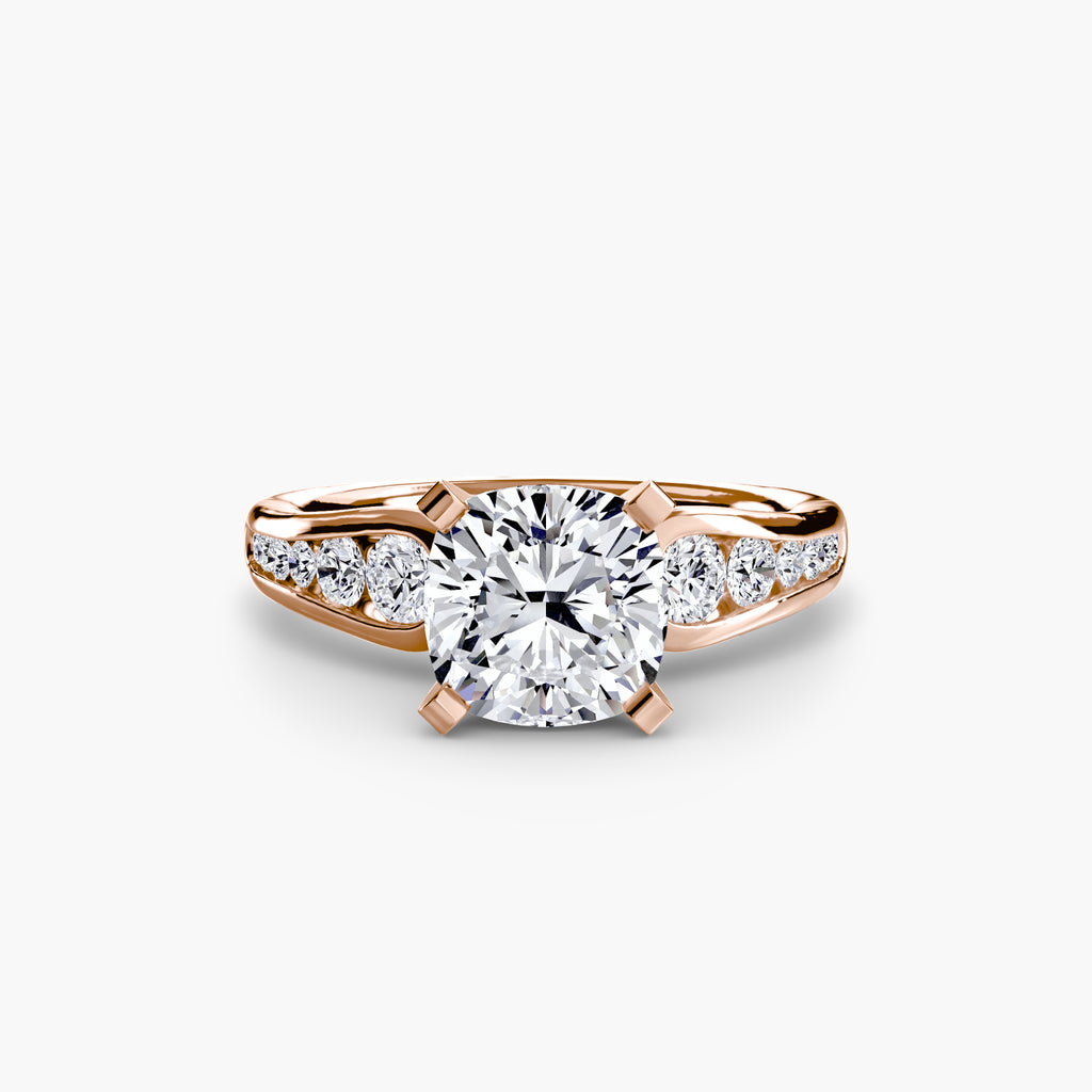 Solitaire with Pavé 2 - VYKA Diamonds