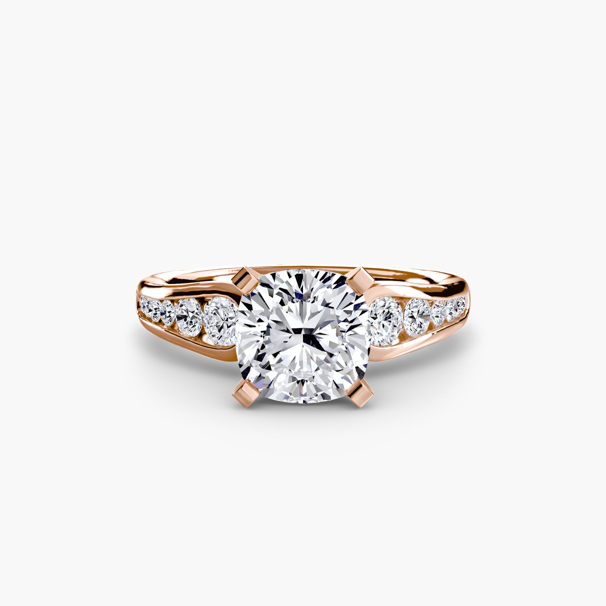 Solitaire with Pavé 2 - VYKA Diamonds