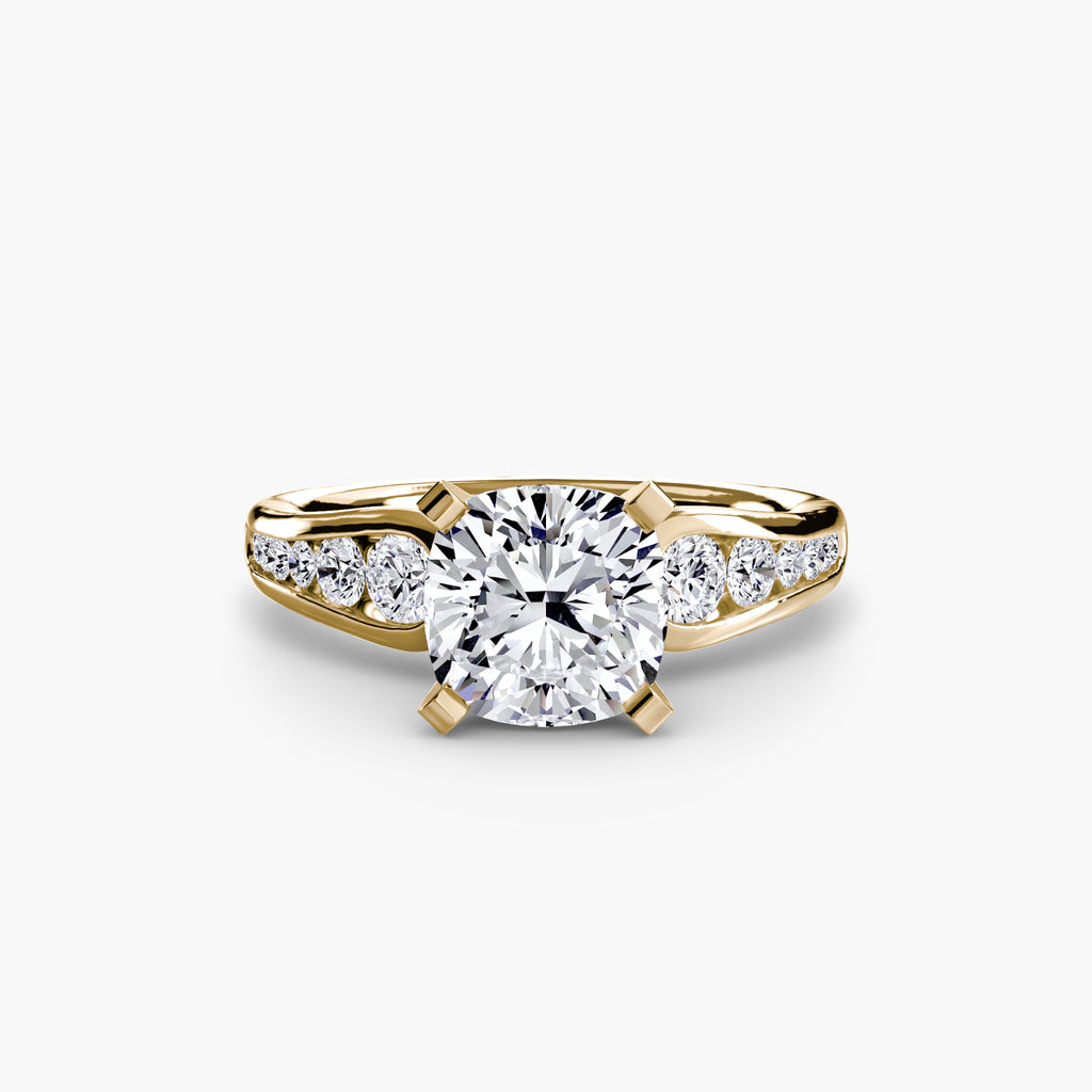 Solitaire with Pavé 2 - VYKA Diamonds