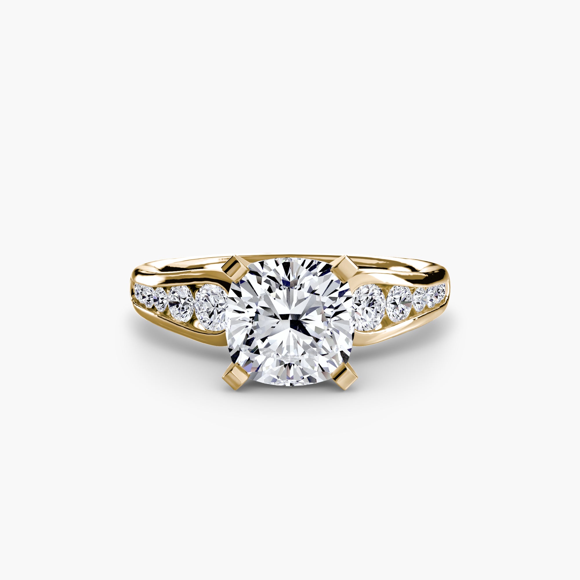 Solitaire with Pavé 2 - VYKA Diamonds