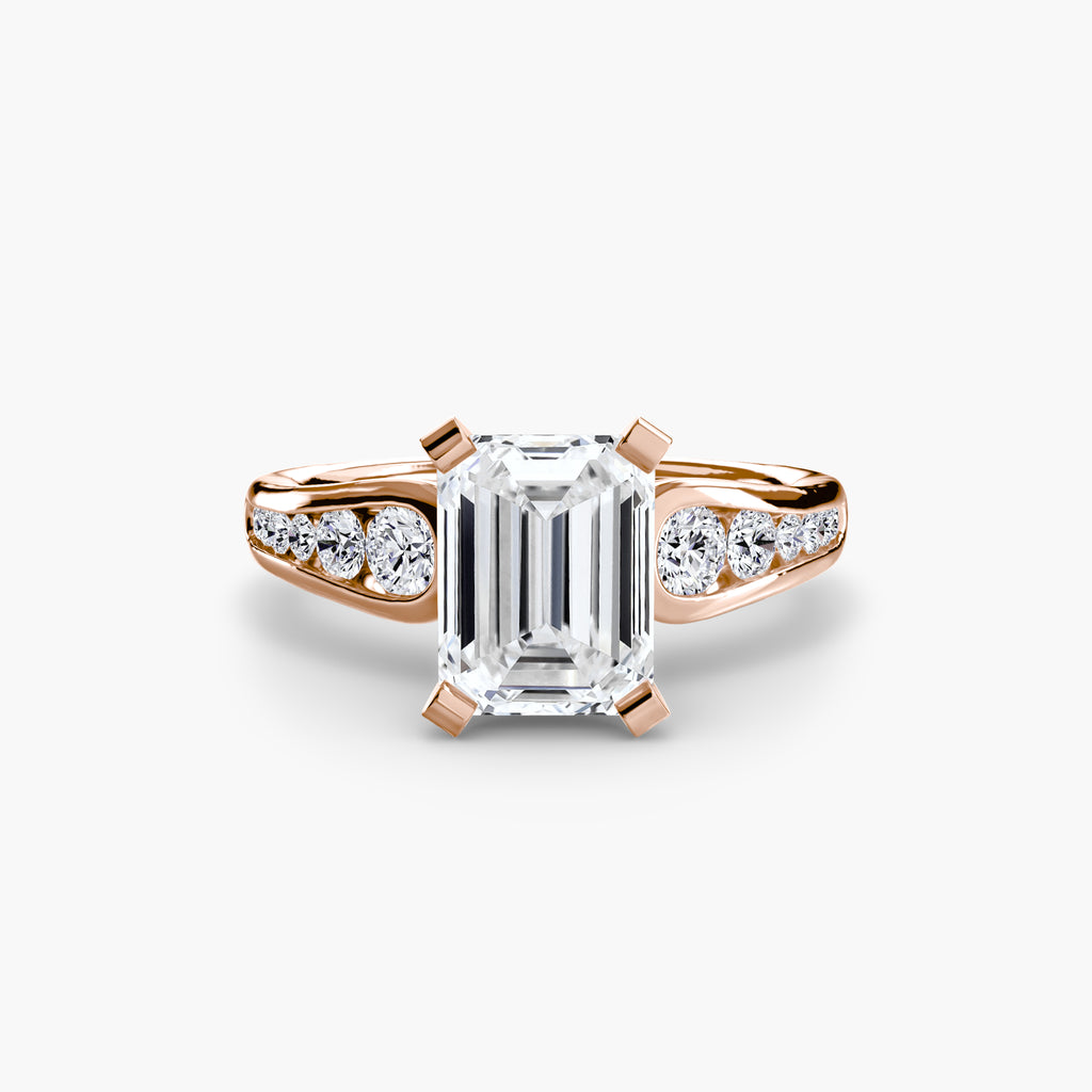 Solitaire with Pavé 2 - VYKA Diamonds