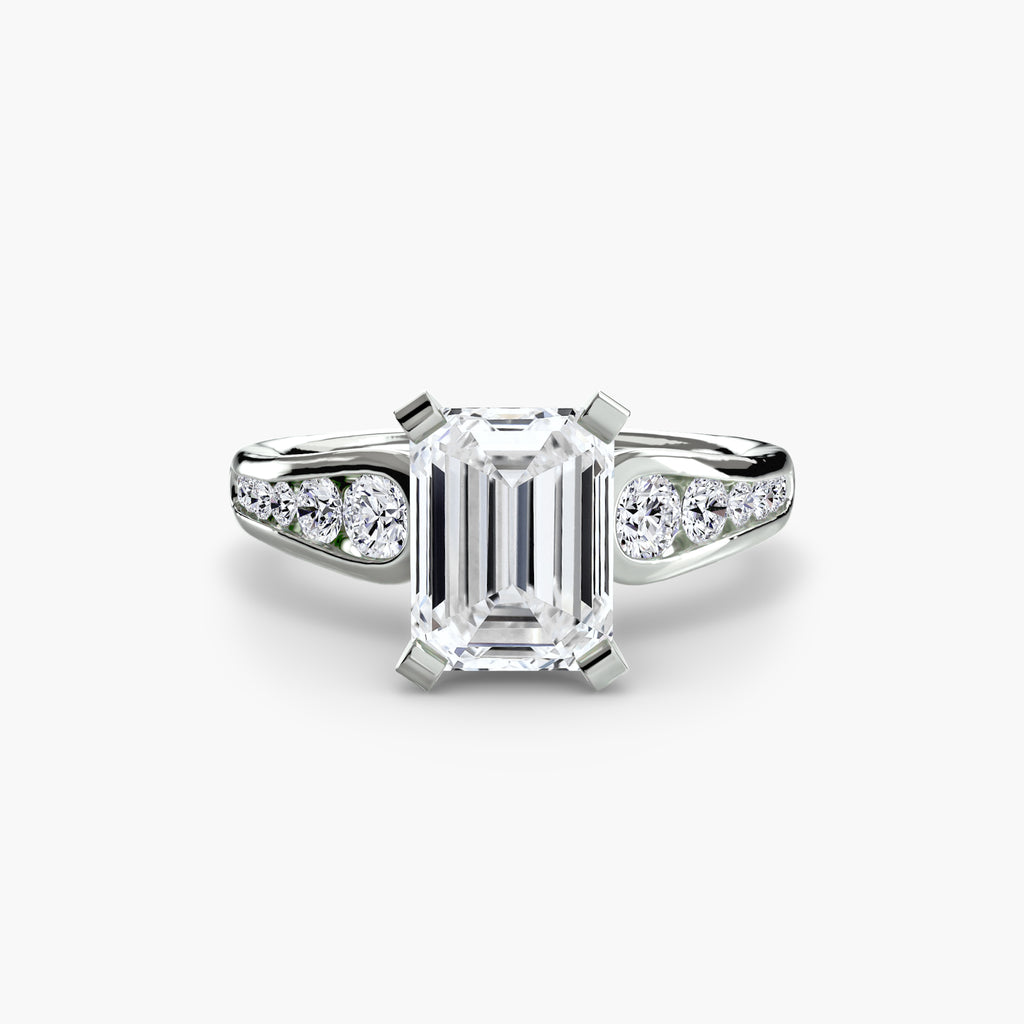 Solitaire with Pavé 2 - VYKA Diamonds