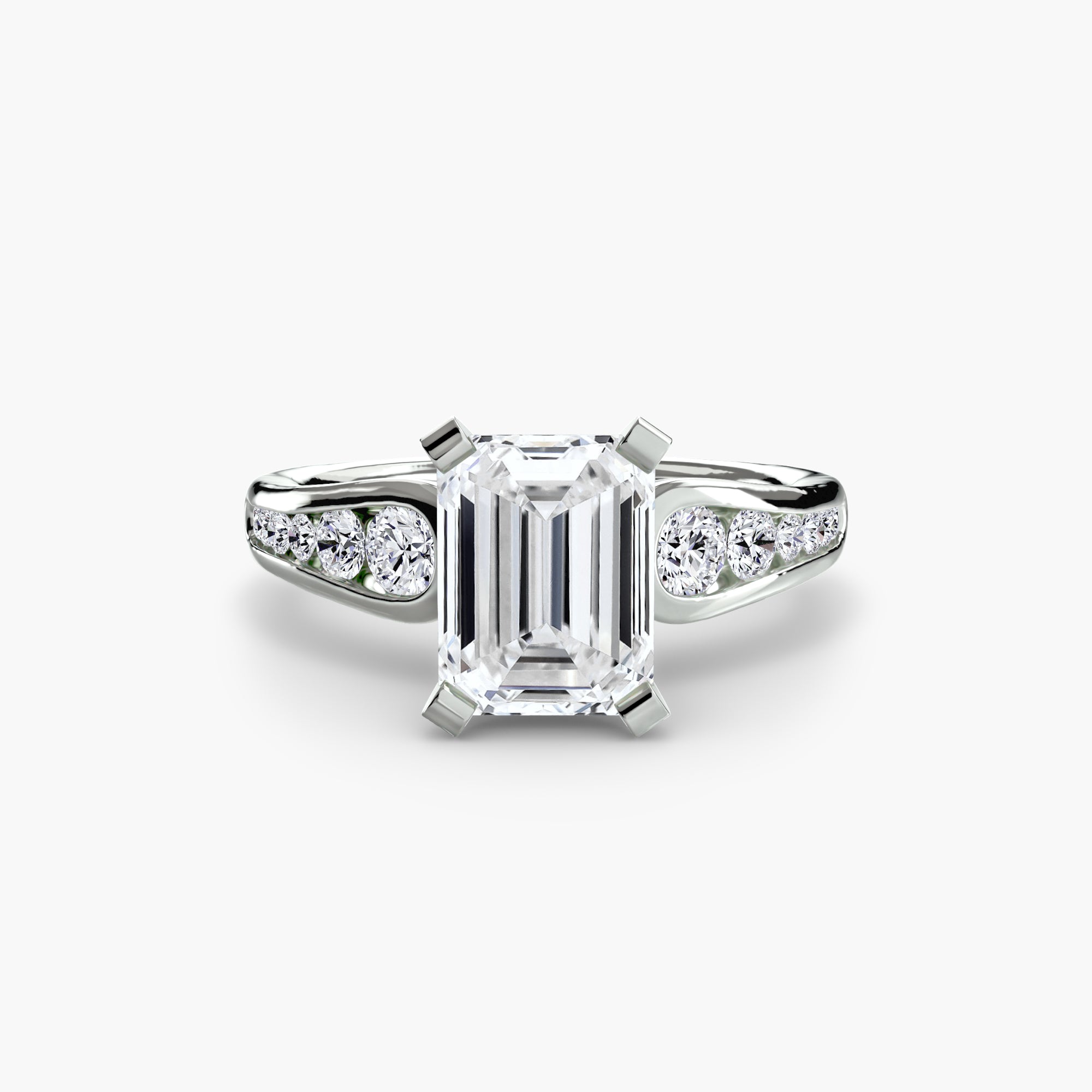 Solitaire with Pavé 2 - VYKA Diamonds