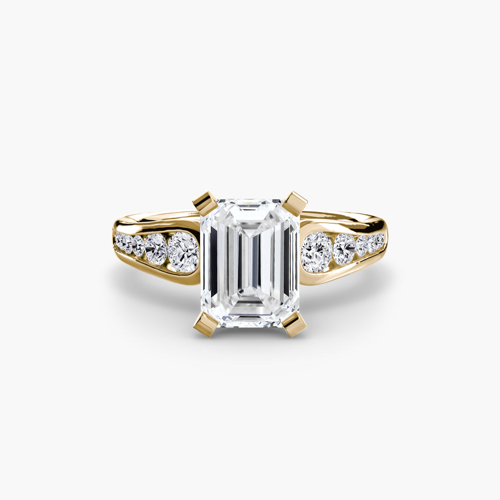 Solitaire with Pavé 2 - VYKA Diamonds