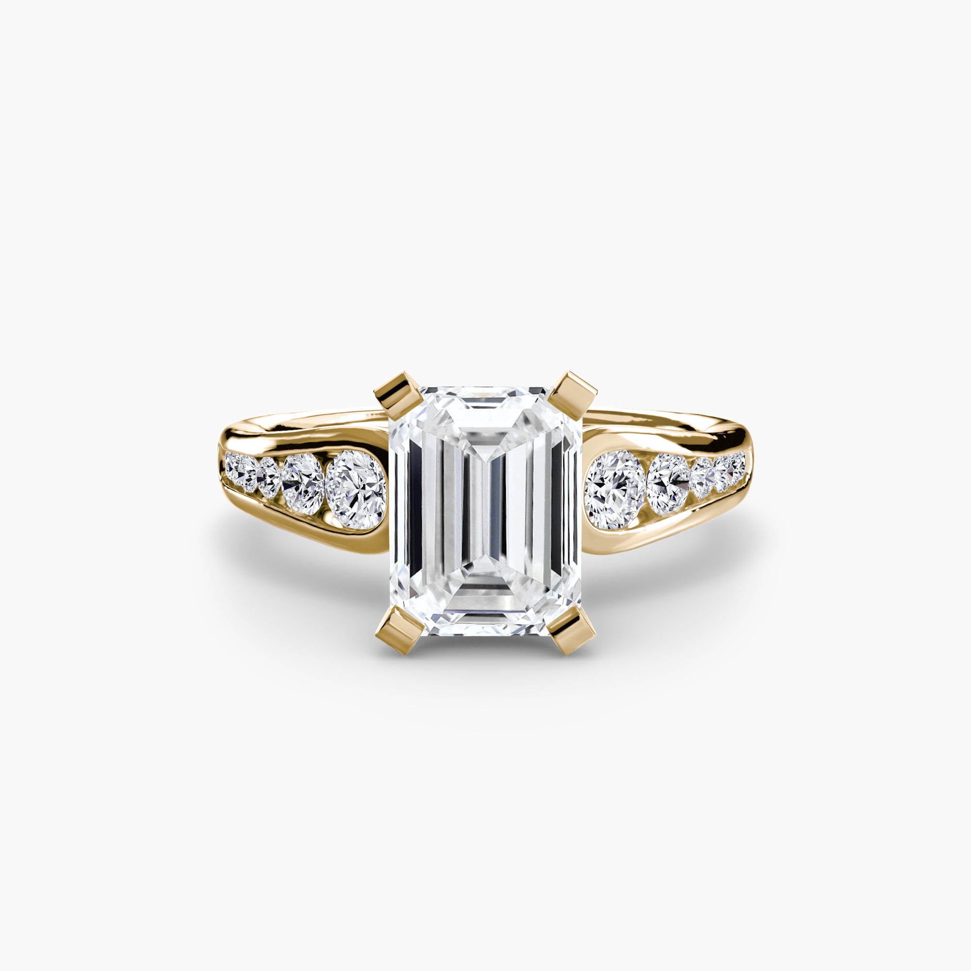 Solitaire with Pavé 2 - VYKA Diamonds