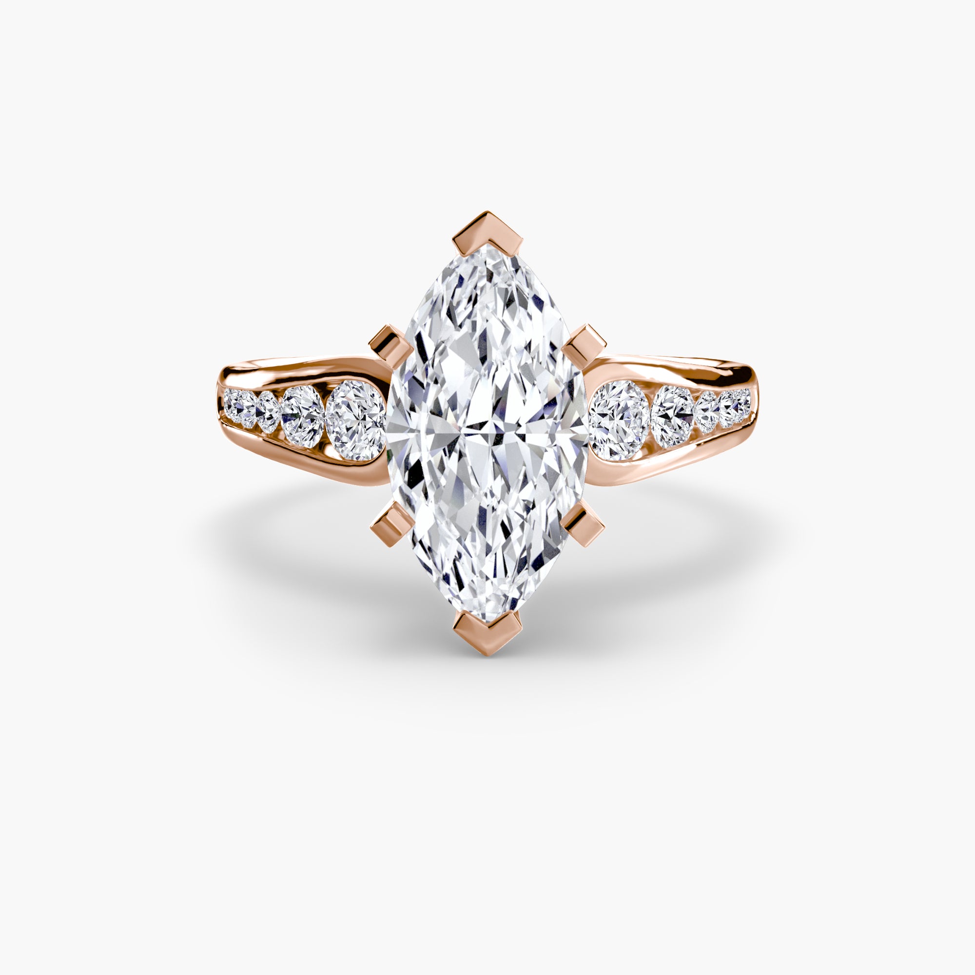 Solitaire with Pavé 2 - VYKA Diamonds