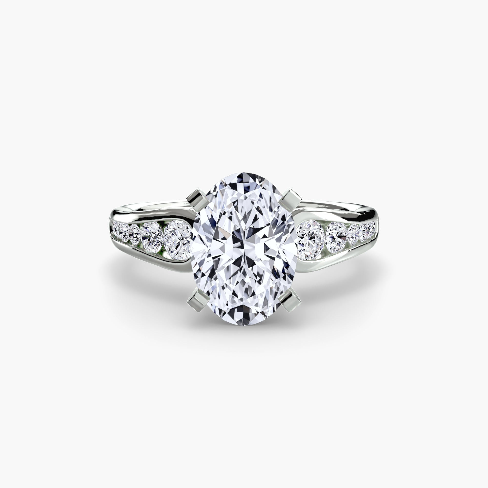 Solitaire with Pavé 2 - VYKA Diamonds
