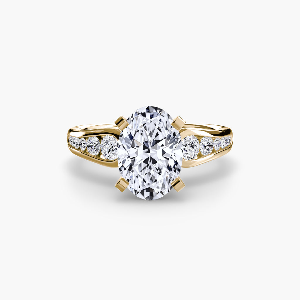 Solitaire with Pavé 2 - VYKA Diamonds
