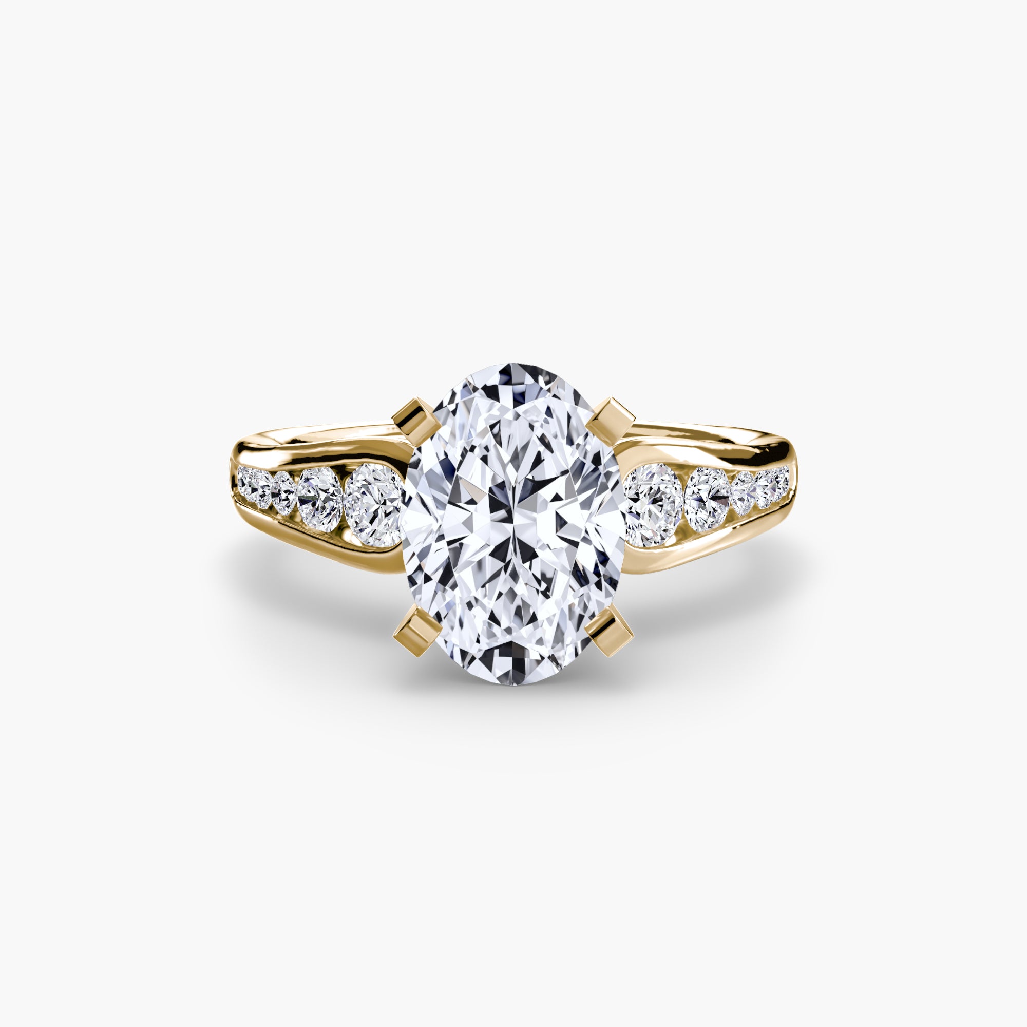 Solitaire with Pavé 2 - VYKA Diamonds