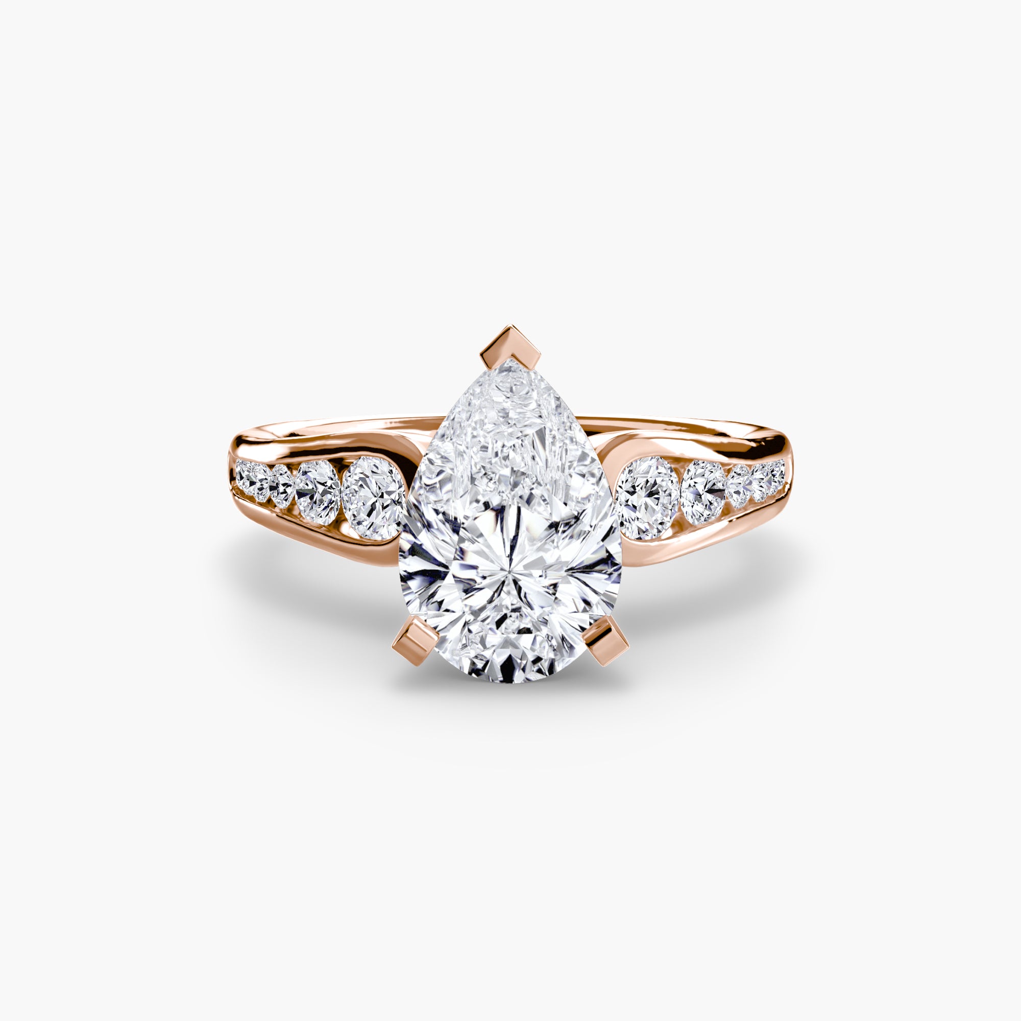 Solitaire with Pavé 2 - VYKA Diamonds