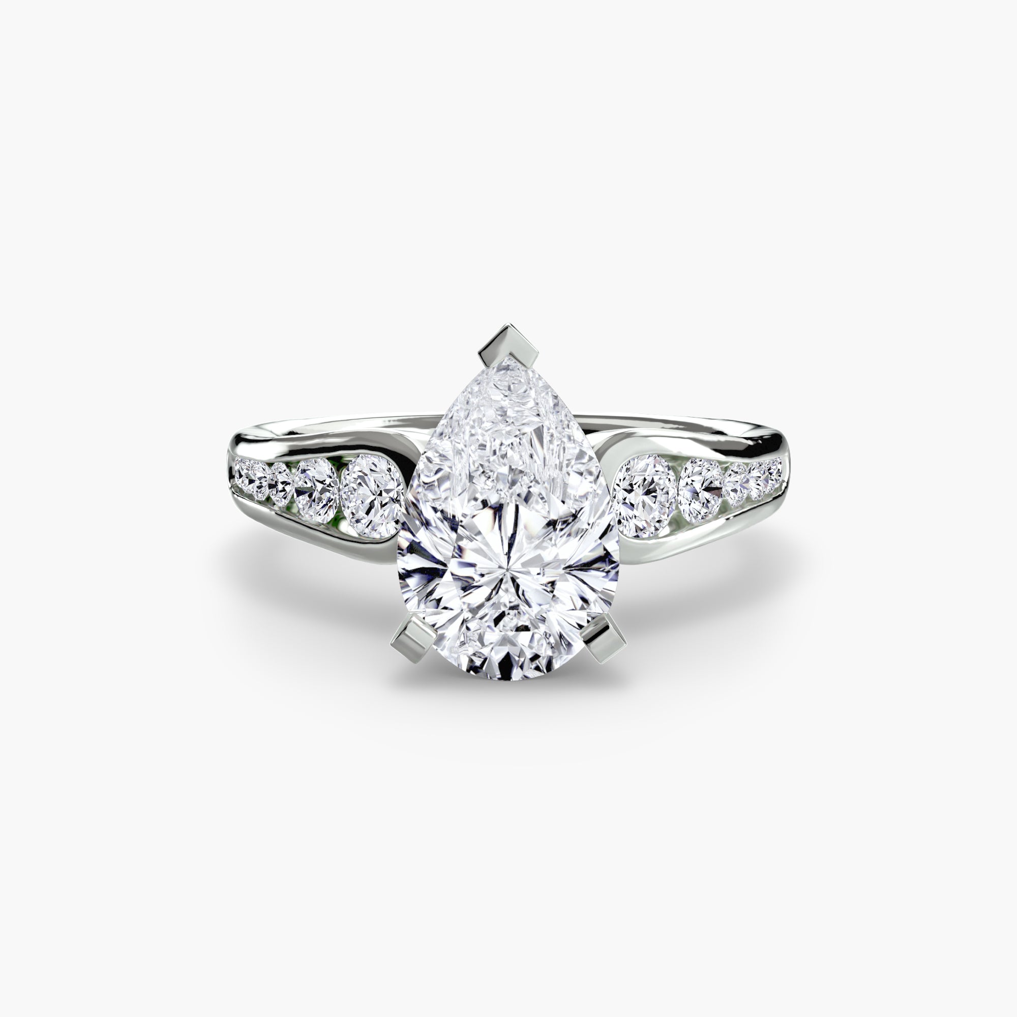 Solitaire with Pavé 2 - VYKA Diamonds
