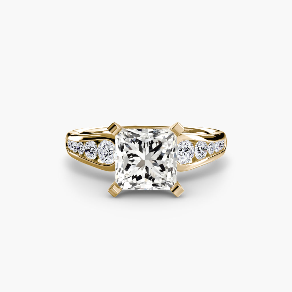 Solitaire with Pavé 2 - VYKA Diamonds