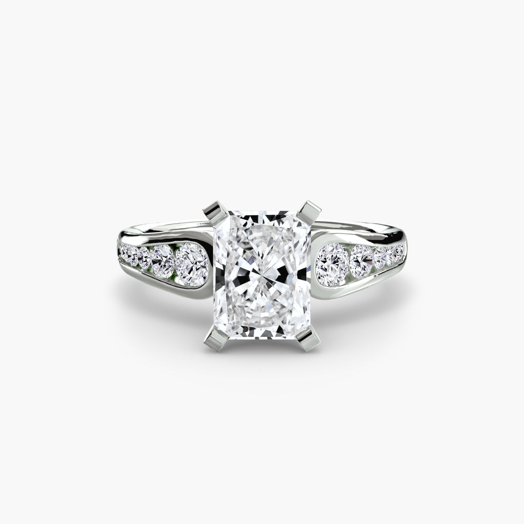 Solitaire with Pavé 2 - VYKA Diamonds