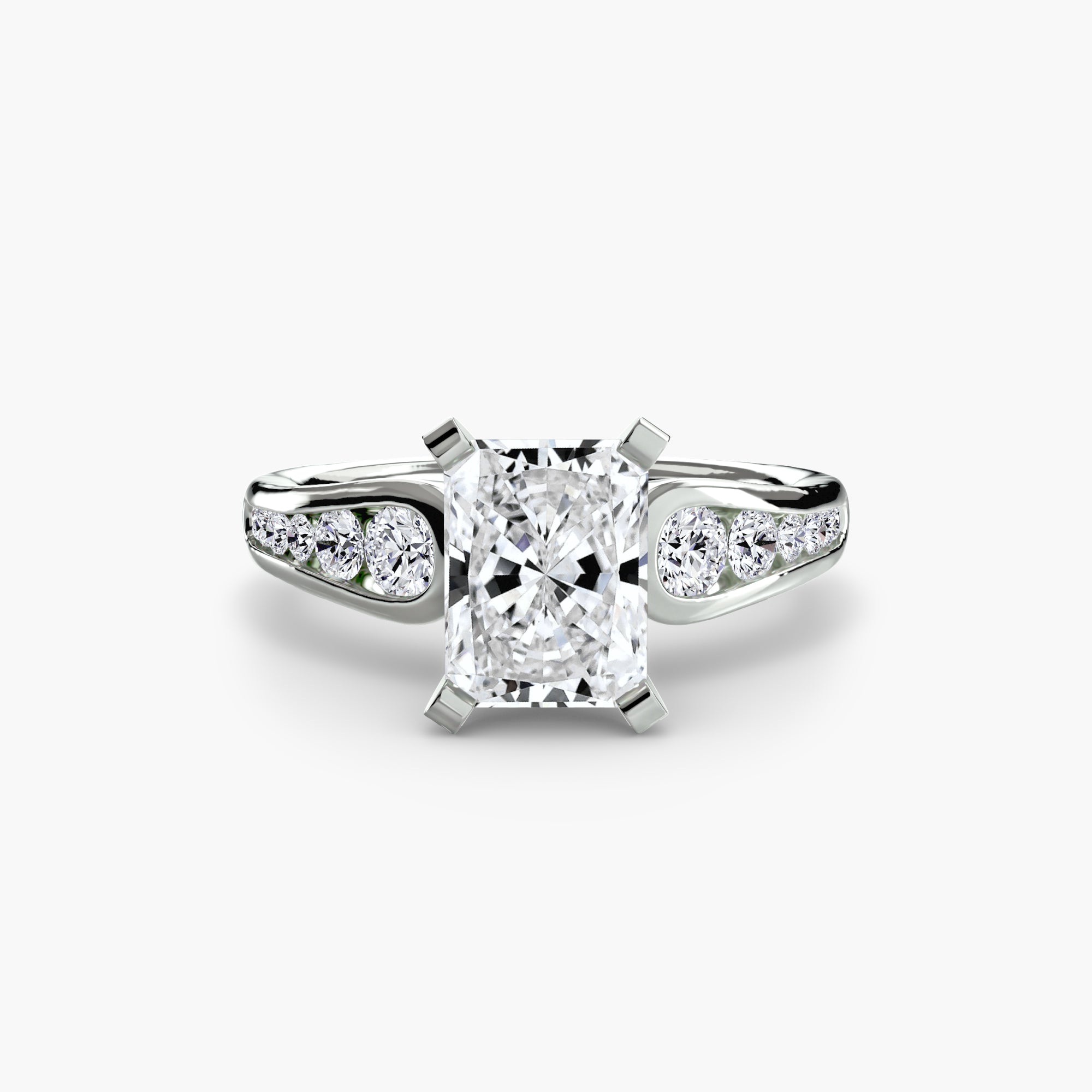 Solitaire with Pavé 2 - VYKA Diamonds