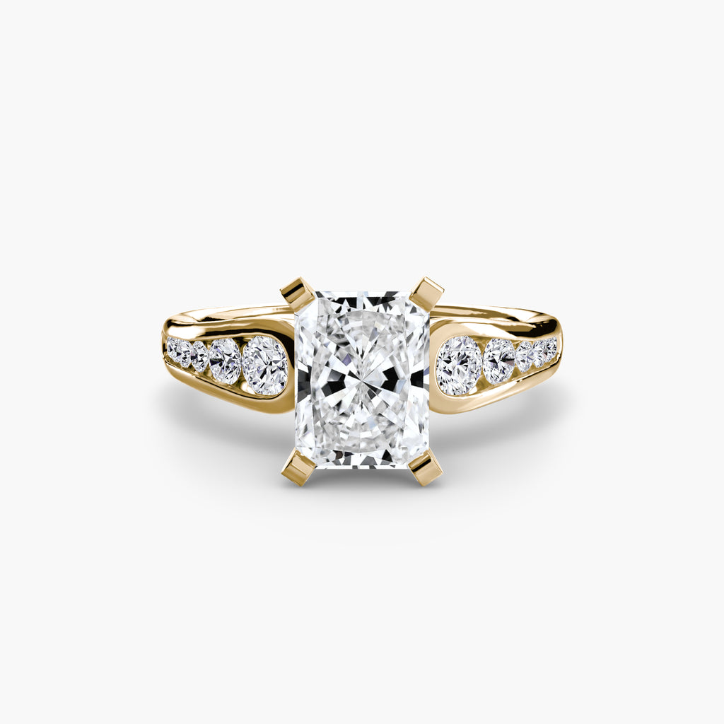 Solitaire with Pavé 2 - VYKA Diamonds