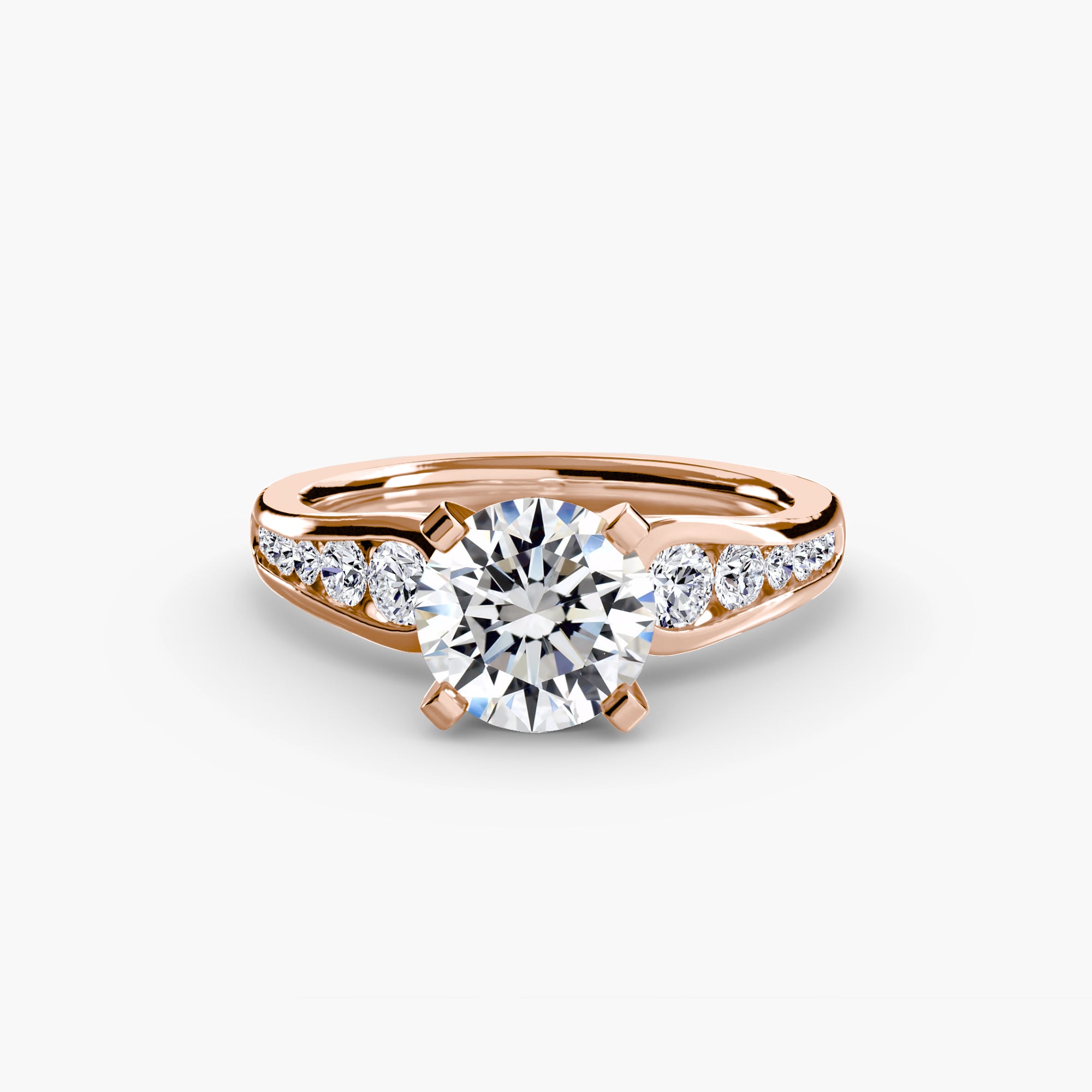 Solitaire with Pavé 2 - VYKA Diamonds