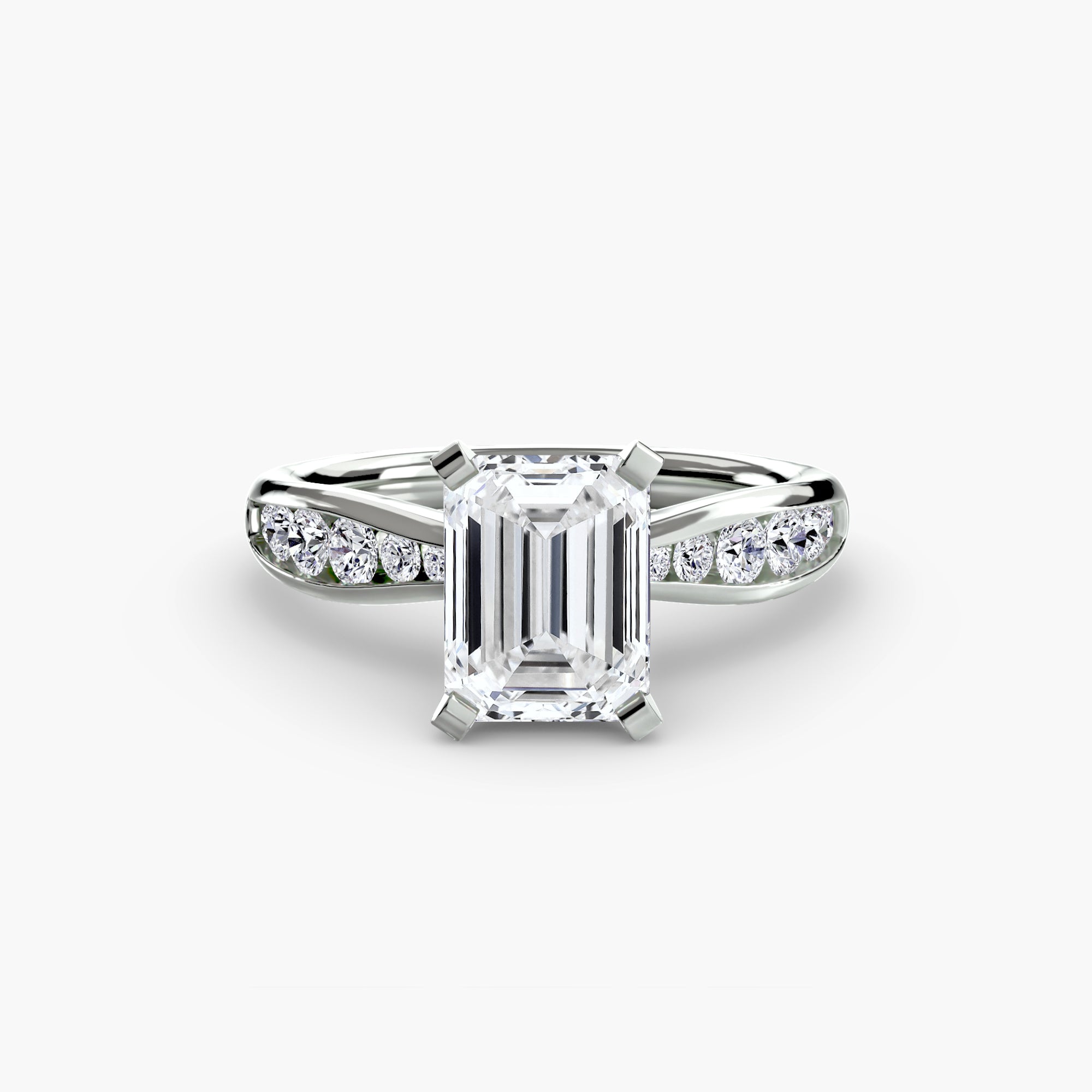 Solitaire with Pavé 3 - VYKA Diamonds