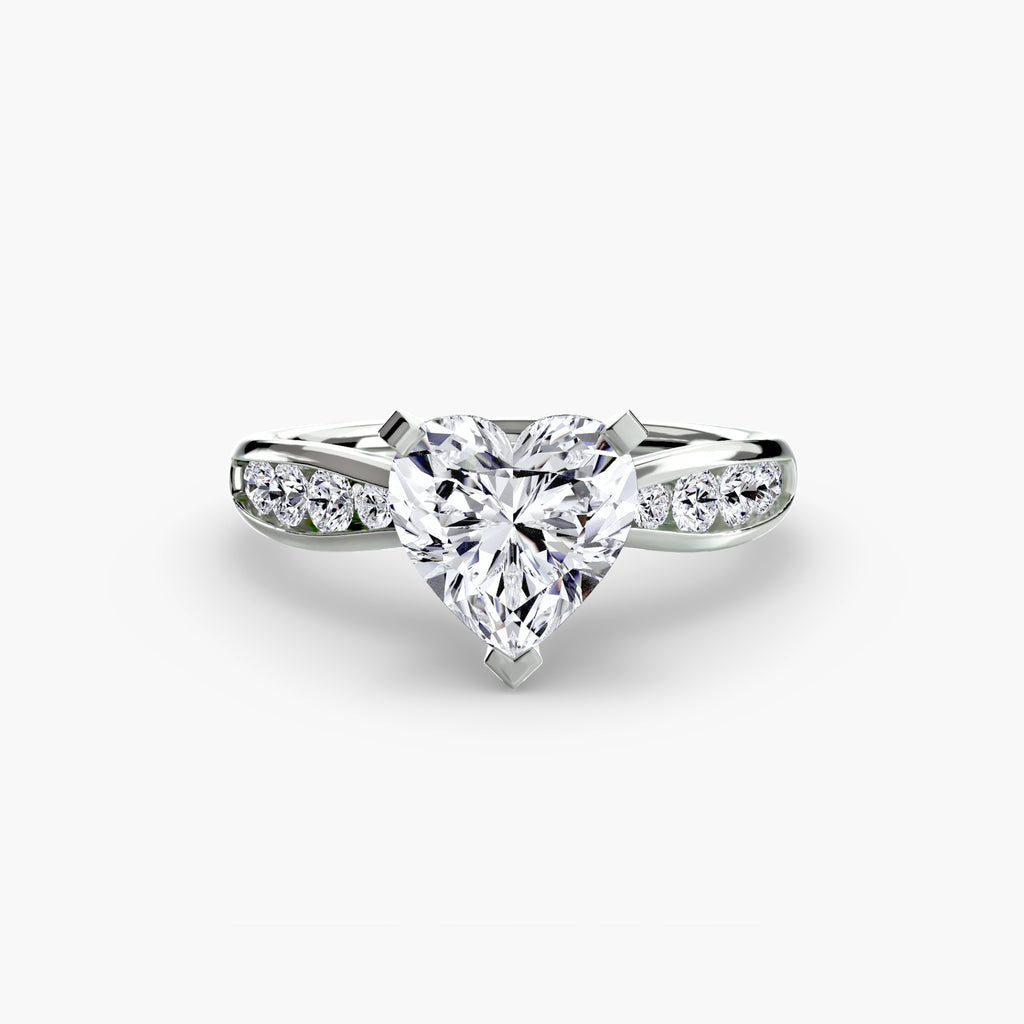 Solitaire with Pavé 3 - VYKA Diamonds