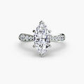 Solitaire with Pavé 3 - VYKA Diamonds