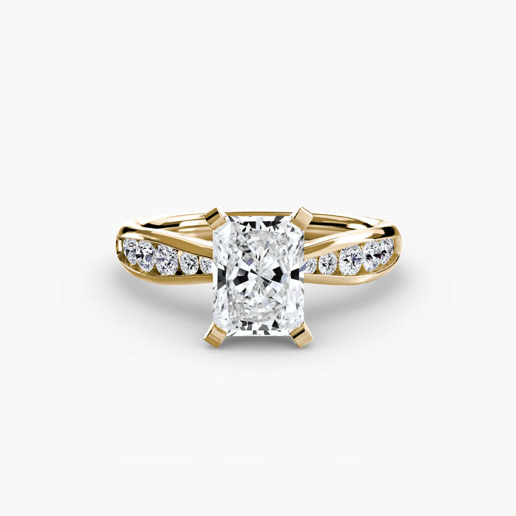 Solitaire with Pavé 3 - VYKA Diamonds